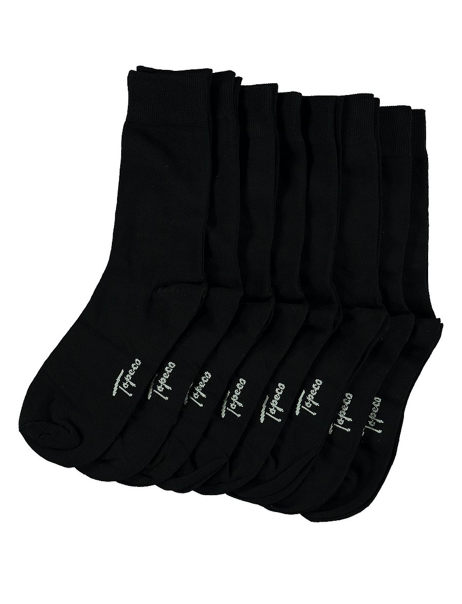 TOPECO - SOCKS 8-P - skarpety za kostkę - black - 2