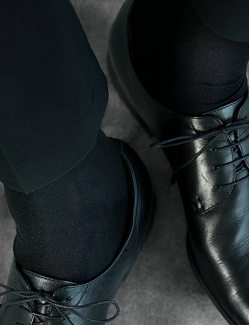 TOPECO - SOCKS 8-P - vanliga strumpor - black - 3