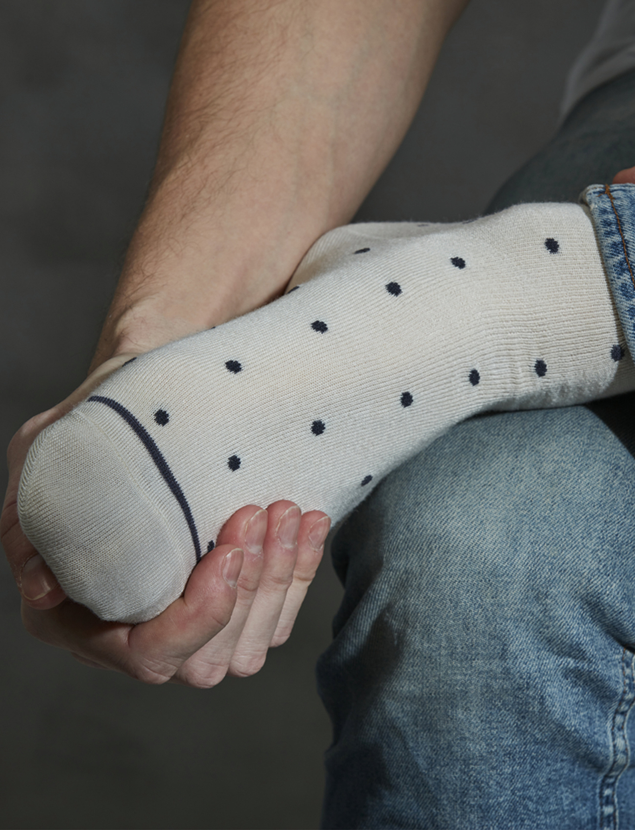 TOPECO - SOCKS 6-P, BAMBOO, MULTI DOTS 115A23 6 PC/PACK - multi - 3