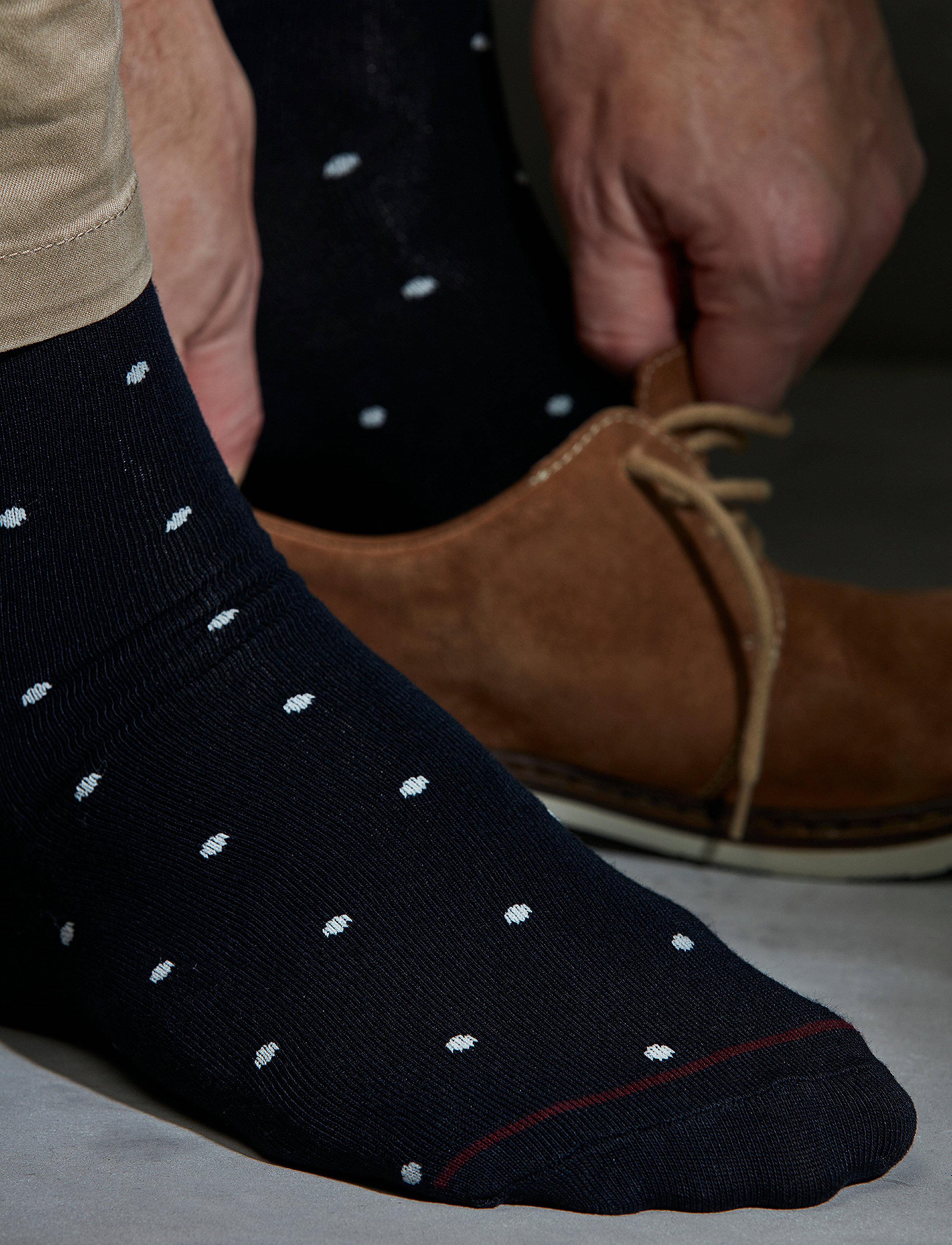 TOPECO - SOCKS 6-P, BAMBOO, MULTI DOTS 115A23 6 PC/PACK - multi - 4