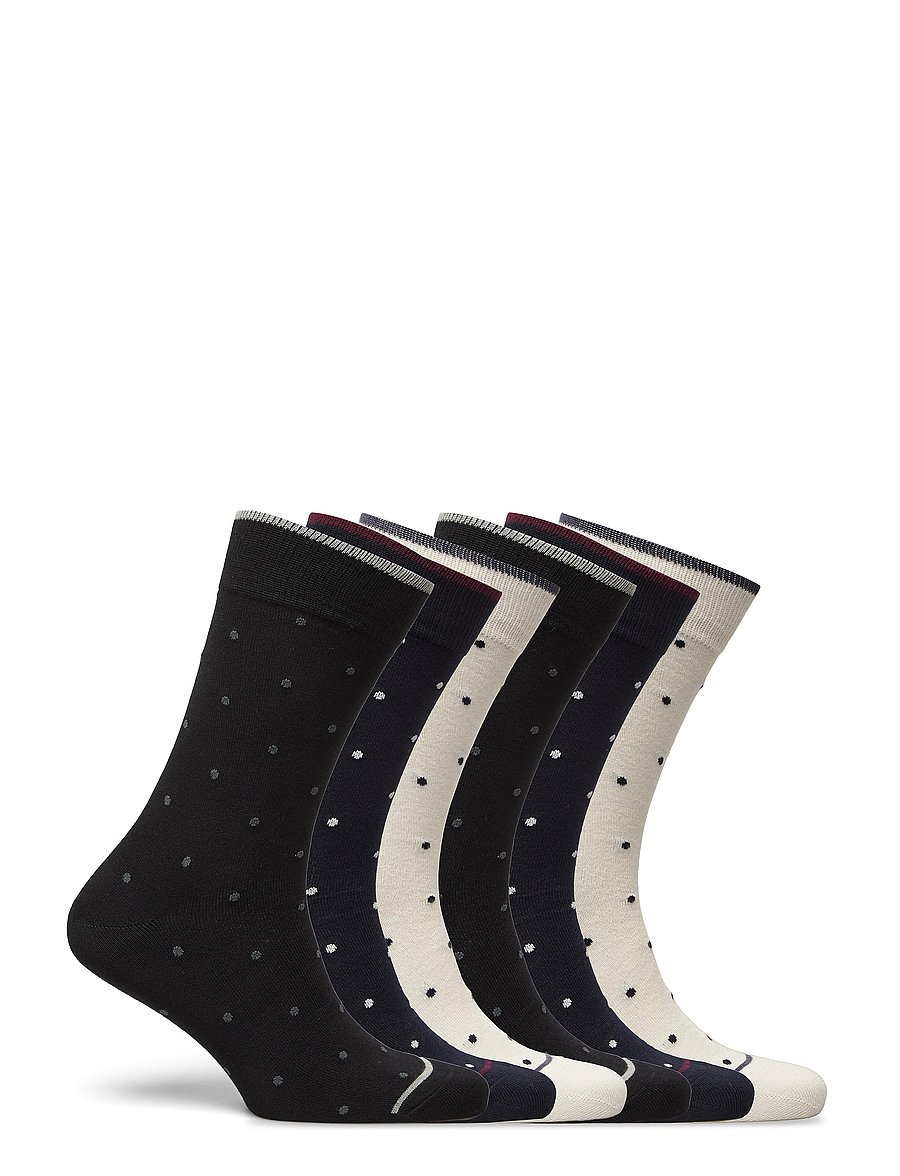 TOPECO - SOCKS 6-P, BAMBOO, MULTI DOTS 115A23 6 PC/PACK - multi - 5