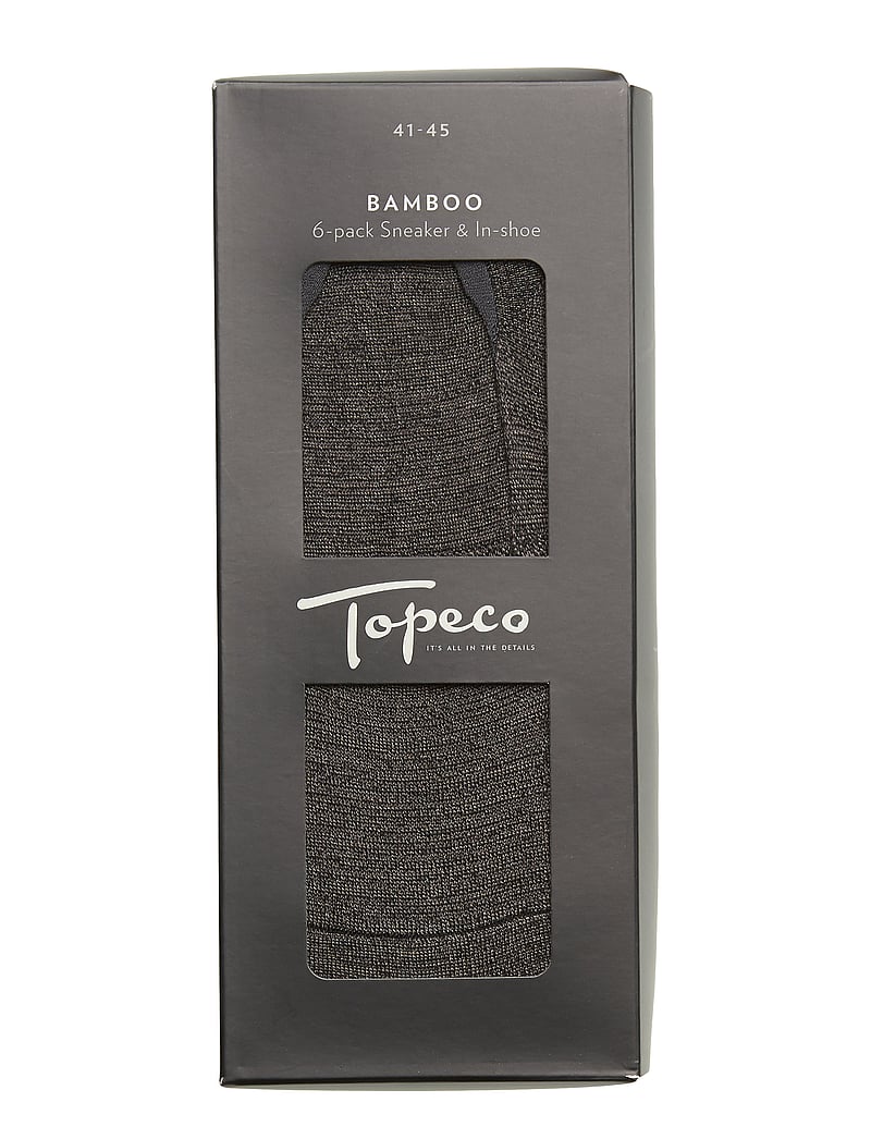 TOPECO - SNEAKERS, 6-P BAMBOO - multipack strumpor - multi - 0