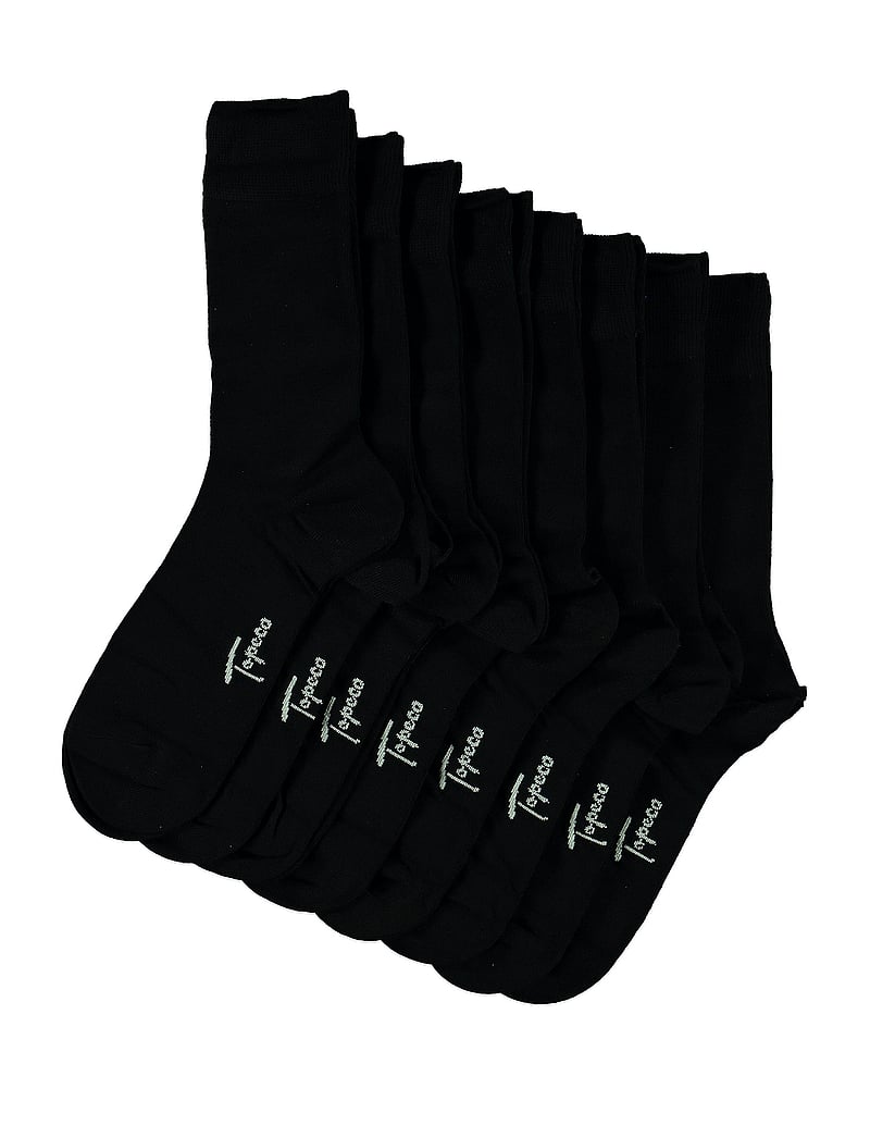 TOPECO - SOCKS 8-P BAMBOO - sokker - black - 3