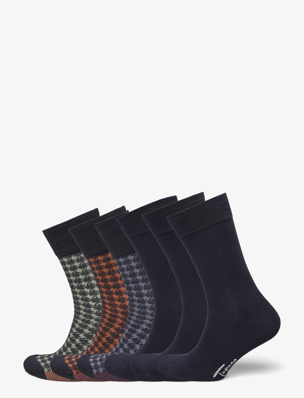 TOPECO - SOCKS 6-P, BAMBOO, NAVY 115A244145 6 PC/PACK - sokker - blue - 0