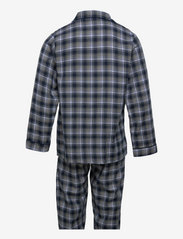 TOPECO - MENS FLANELL PYJAMA - pyjama sets - navy blue - 1