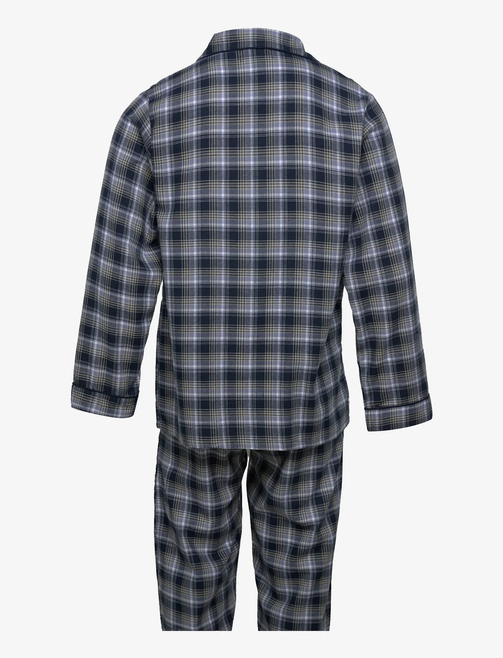 TOPECO - MENS FLANELL PYJAMA - pyjamasset - navy blue - 2