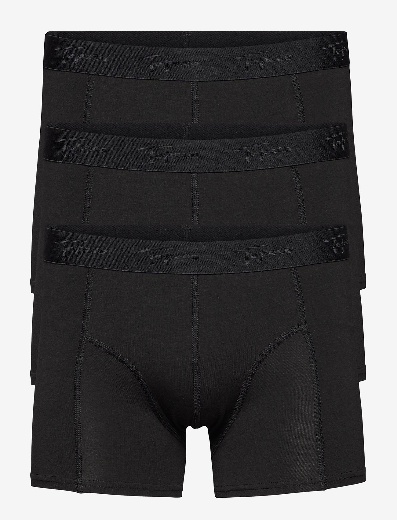 TOPECO - MEN'S BAMBOO BOXER 3-P - die niedrigsten preise - black - 0