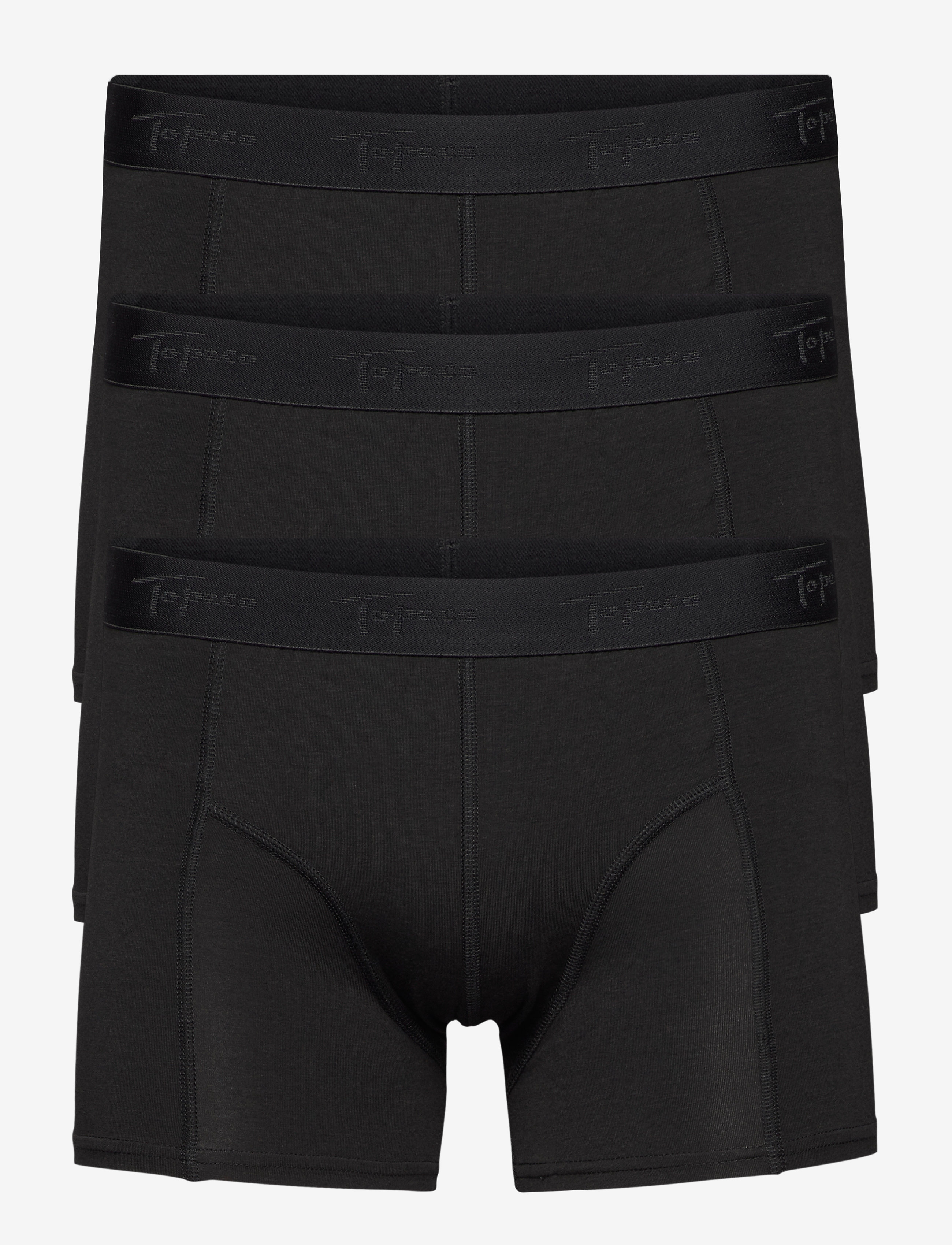 TOPECO MEN'S BAMBOO BOXER 3-P - Deals - BLACK / black