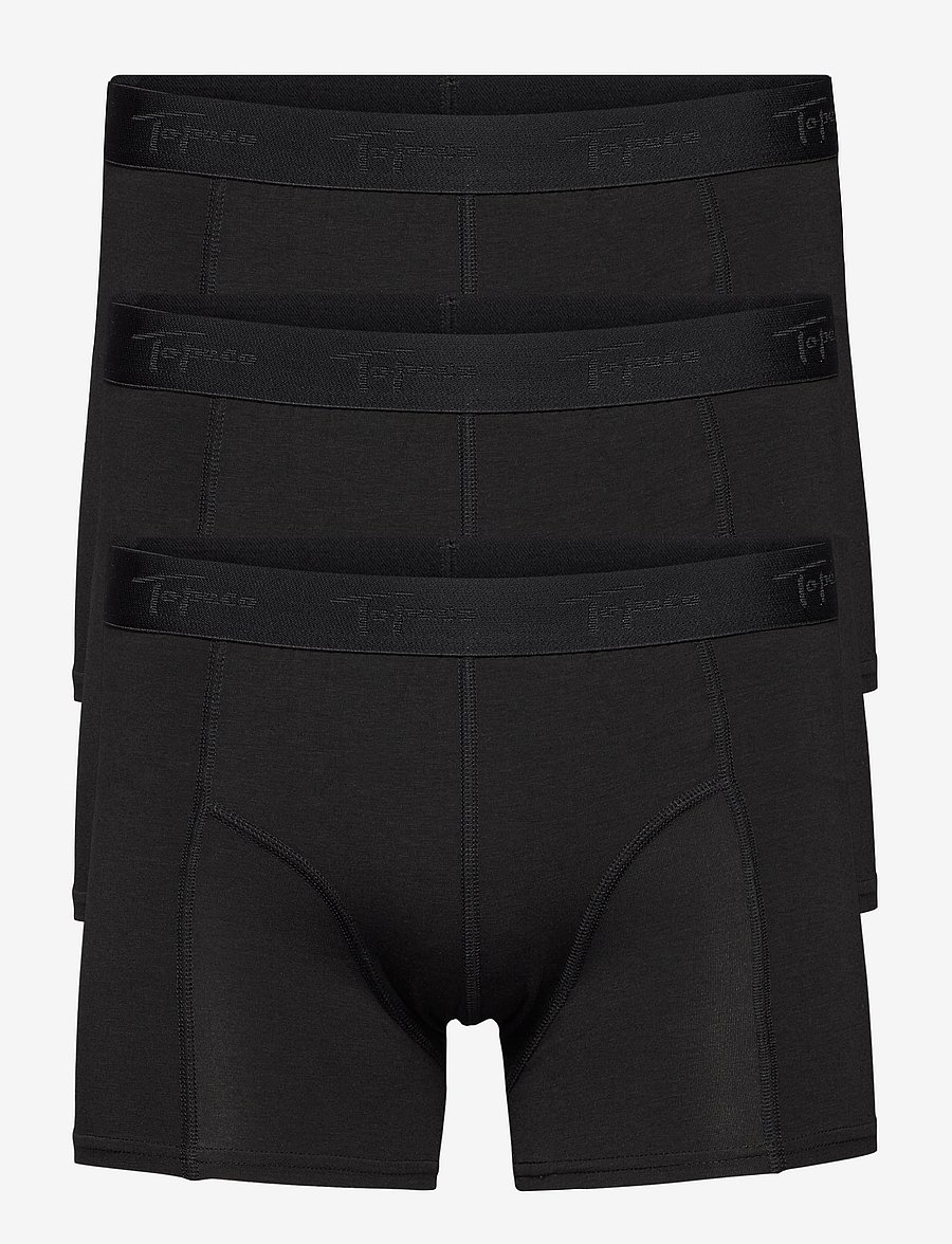 TOPECO - MEN'S BAMBOO BOXER 3-P - multipack underpants - black - 1