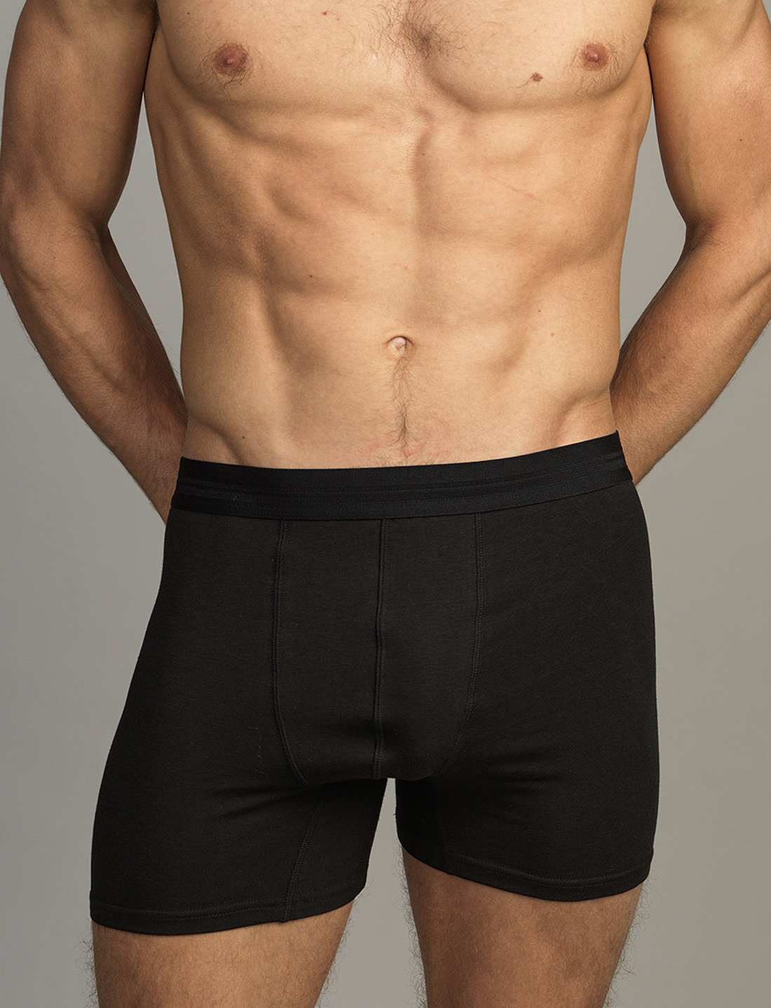 TOPECO - MEN'S BAMBOO BOXER 3-P - unterhosen im multipack - black - 2