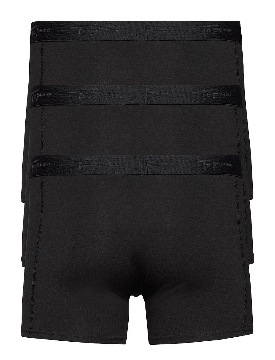 TOPECO - MEN'S BAMBOO BOXER 3-P - multipack underpants - black - 3