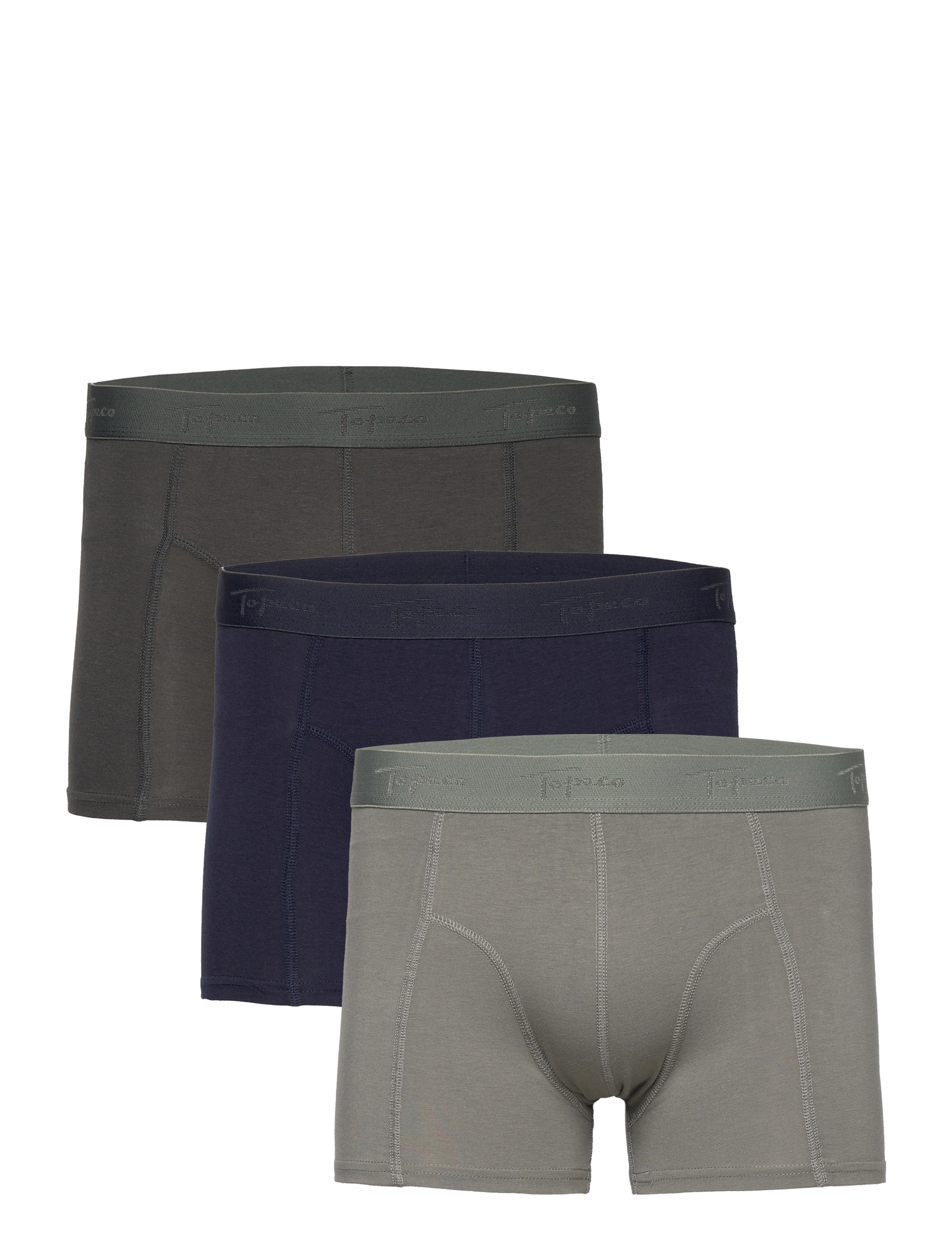 TOPECO MEN'S BAMBOO BOXER 3-P - Underbukser - MIXED / navy