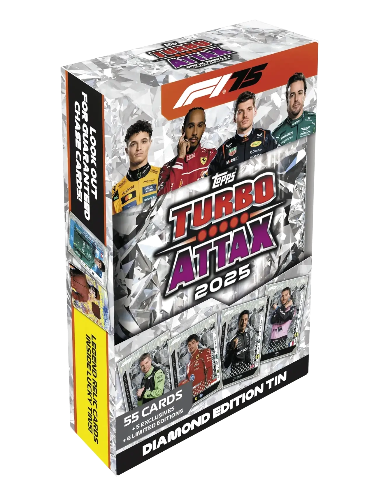F1 Turbo Attax TOPPS FORMULA 1 TURBO ATTAX MEGA TIN DIAMOND - Sammelkarten - MULTI COLOUR / multi