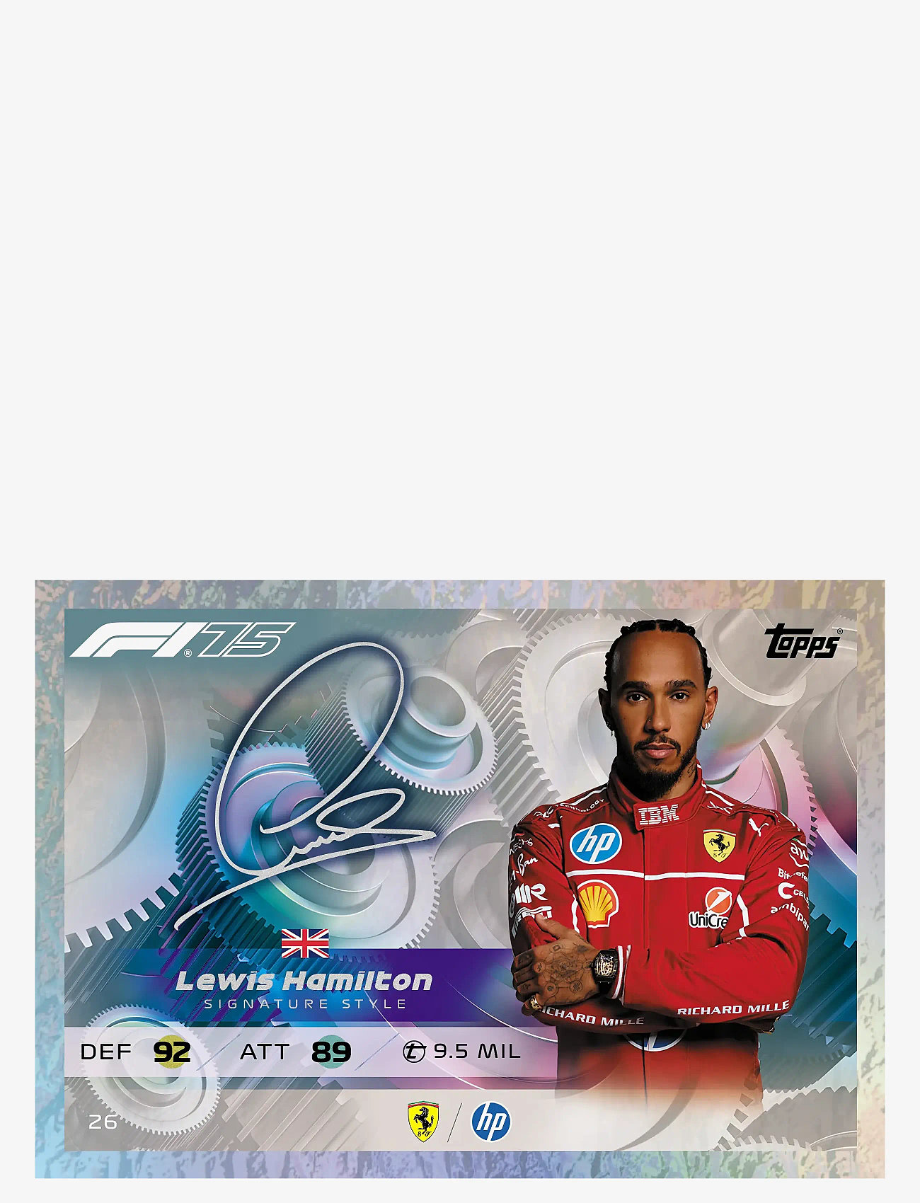 F1 Turbo Attax - TOPPS FORMULA 1 TURBO ATTAX MEGA TIN DIAMOND - trading cards - multi colour - 3