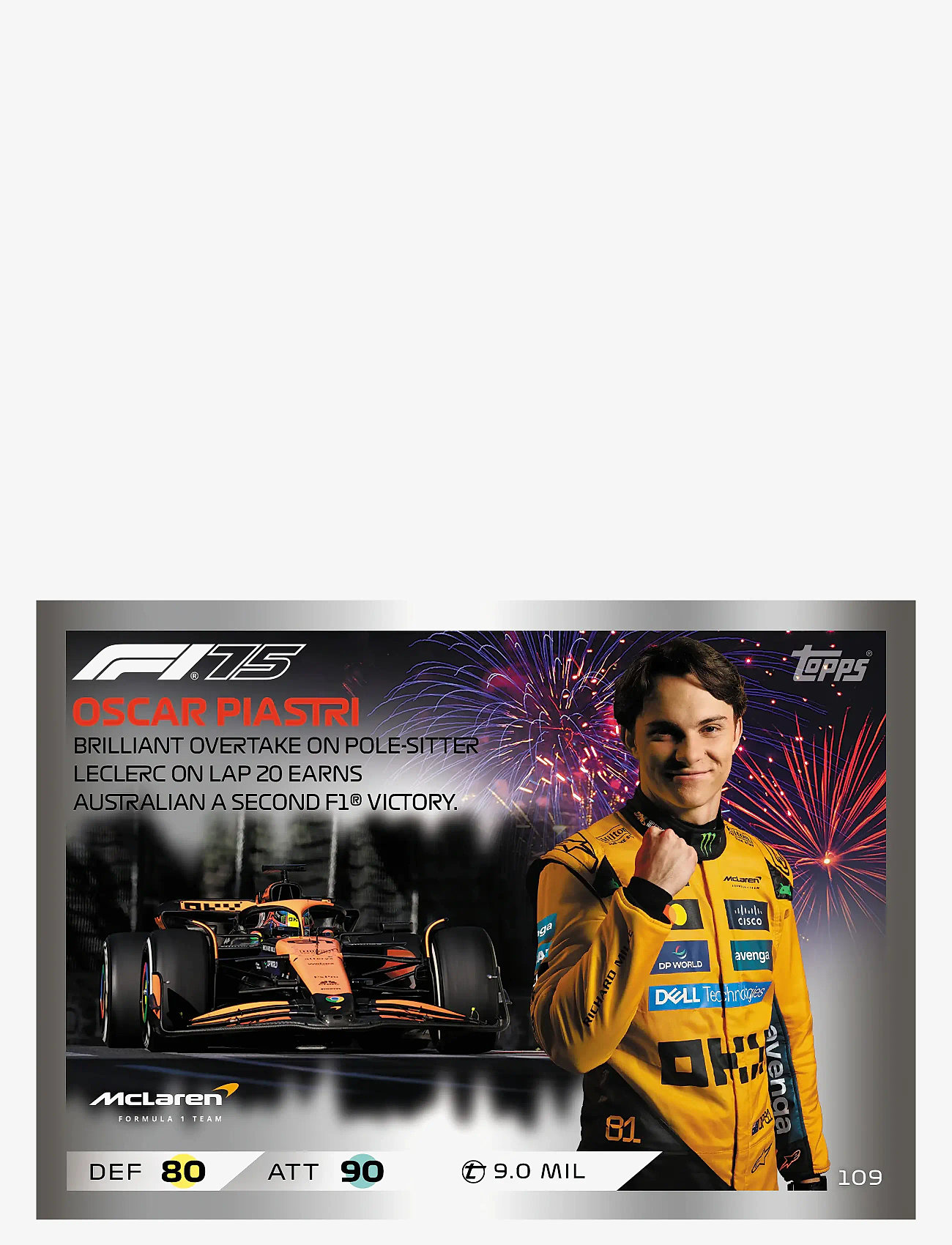 F1 Turbo Attax - TOPPS FORMULA 1 TURBO ATTAX MEGA TIN DIAMOND - trading cards - multi colour - 5