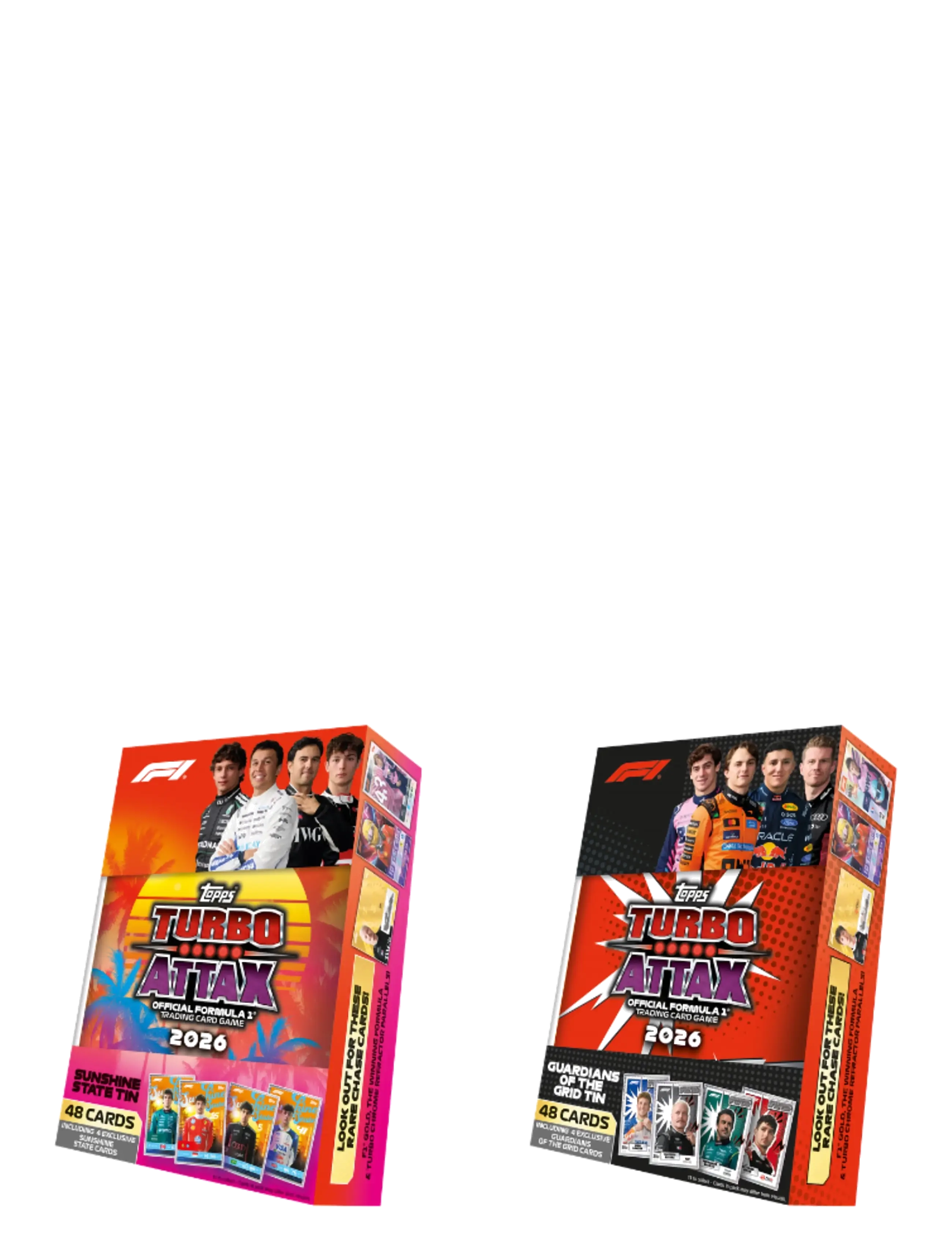 Topps TOPPS FORMULA 1 TURBO ATTAX MEGA TIN ASS - Trading cards - MULTI COLOUR / multi