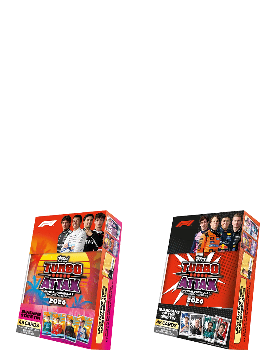 Topps - TOPPS FORMULA 1 TURBO ATTAX MEGA TIN ASS - multi colour - 1