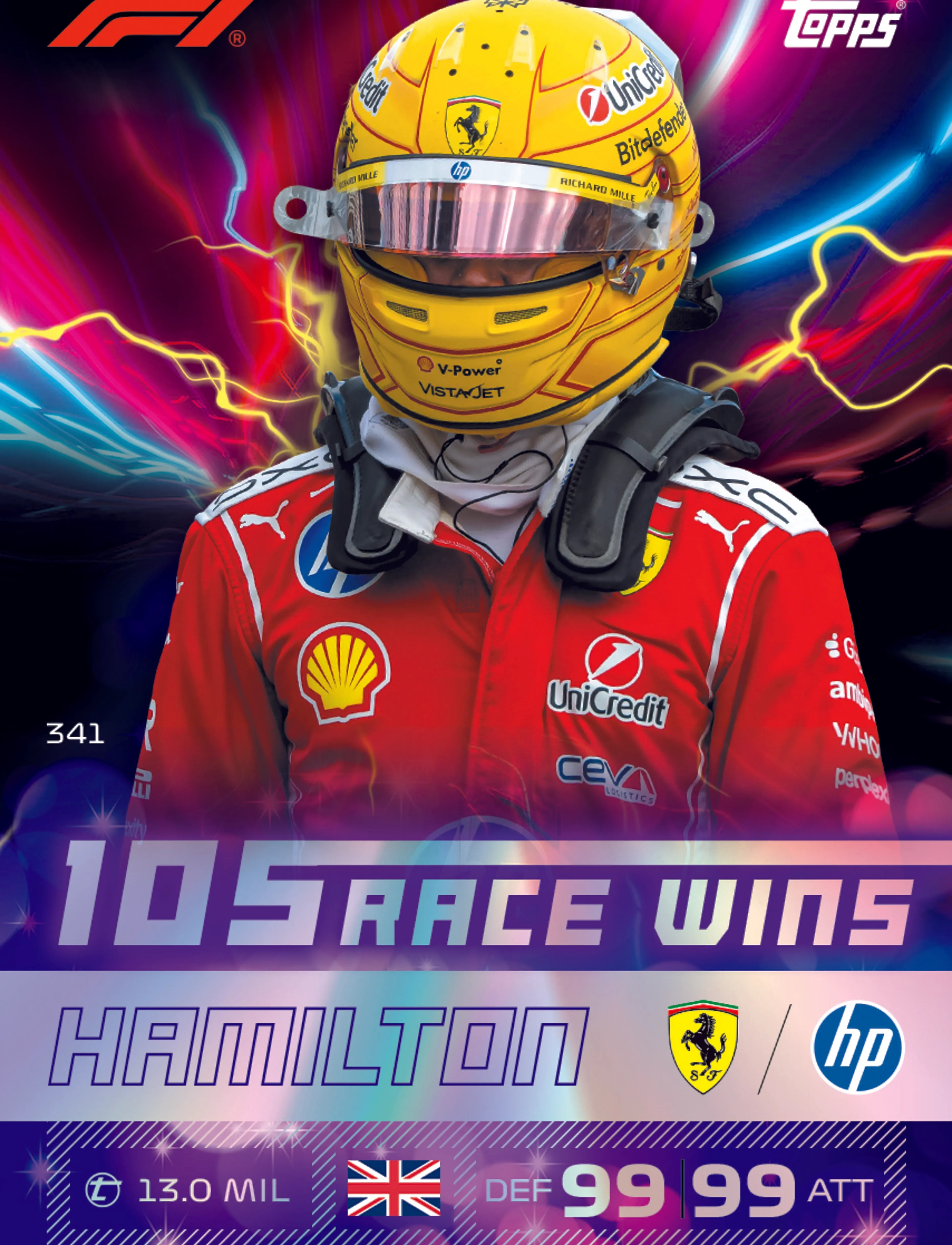 Topps TOPPS FORMULA 1 TURBO ATTAX MEGA TIN ASS - Vatertag - MULTI COLOUR / multi