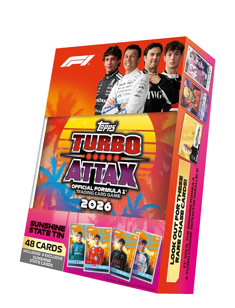 Topps - TOPPS FORMULA 1 TURBO ATTAX MEGA TIN ASS - multi colour - 3