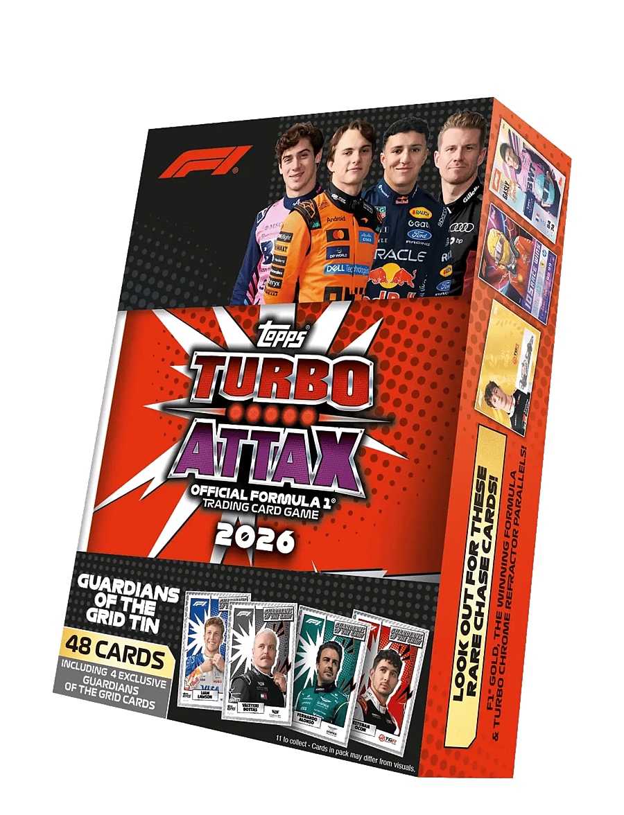 Topps - TOPPS FORMULA 1 TURBO ATTAX MEGA TIN ASS - multi colour - 4