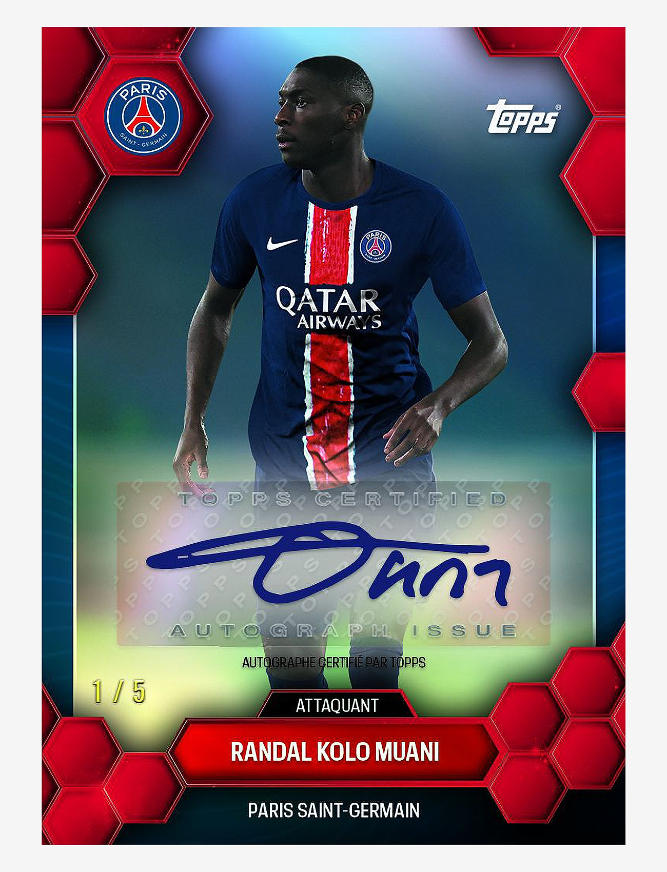 Topps Match Attax - TOPPS PSG FAN SET 24/25 - multi colour - 1