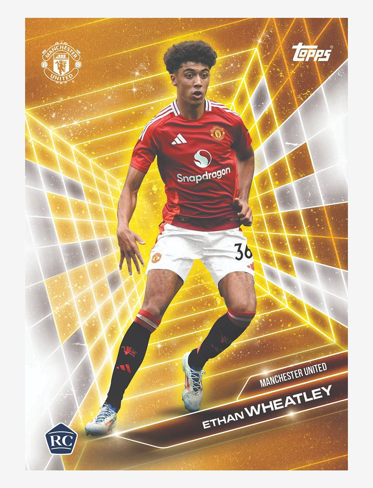 Fotboll - TOPPS MANCHESTER UNITED FAN SET 24/25 - multi colour - 5