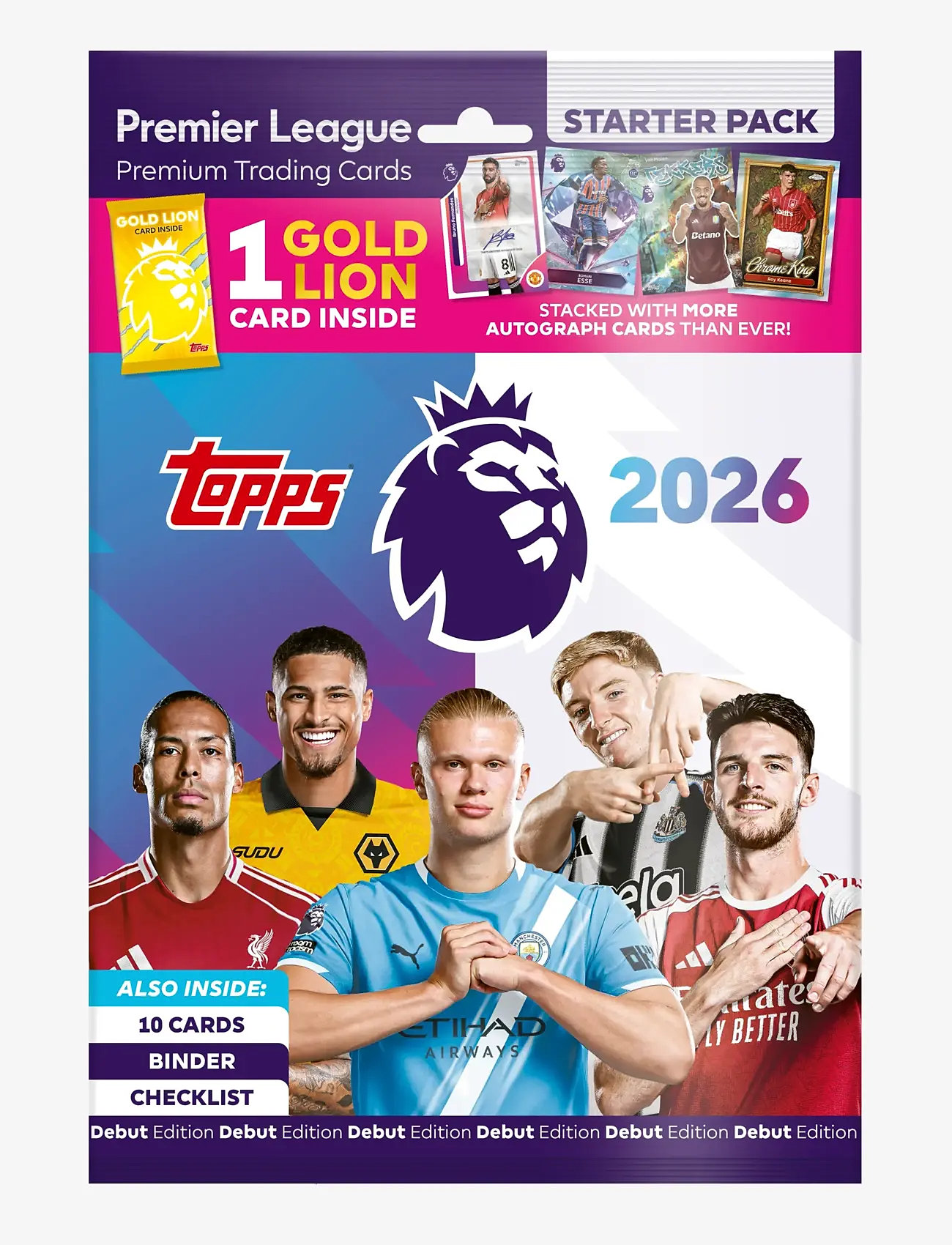Topps Premier League - TOPPS PREMIER LEAGUE STARTER PACK - trading cards - multi colour - 0