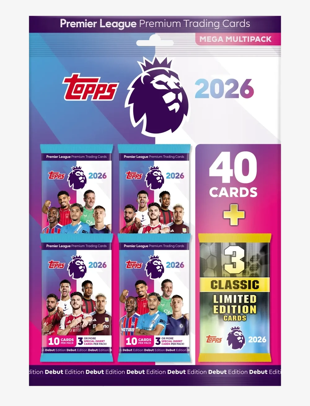 Topps Match Attax - TOPPS PREMIER LEAGUE MEGA MULTIPACK - samlekort - multi colour - 0