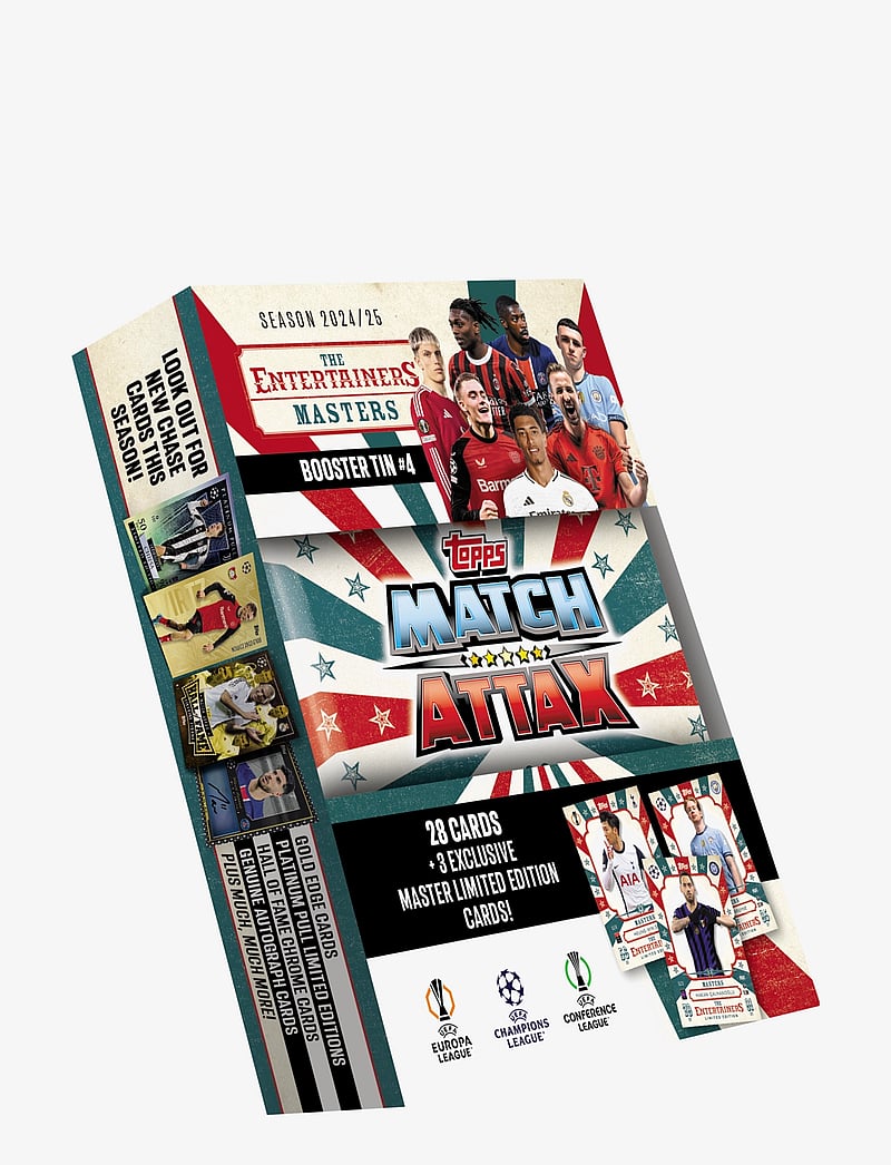 Topps Match Attax - TOPPS MATCH ATTAX CHAMPIONS LEAGUE BOOSTER TIN - geschenke unter chf 30 - multi colour - 3