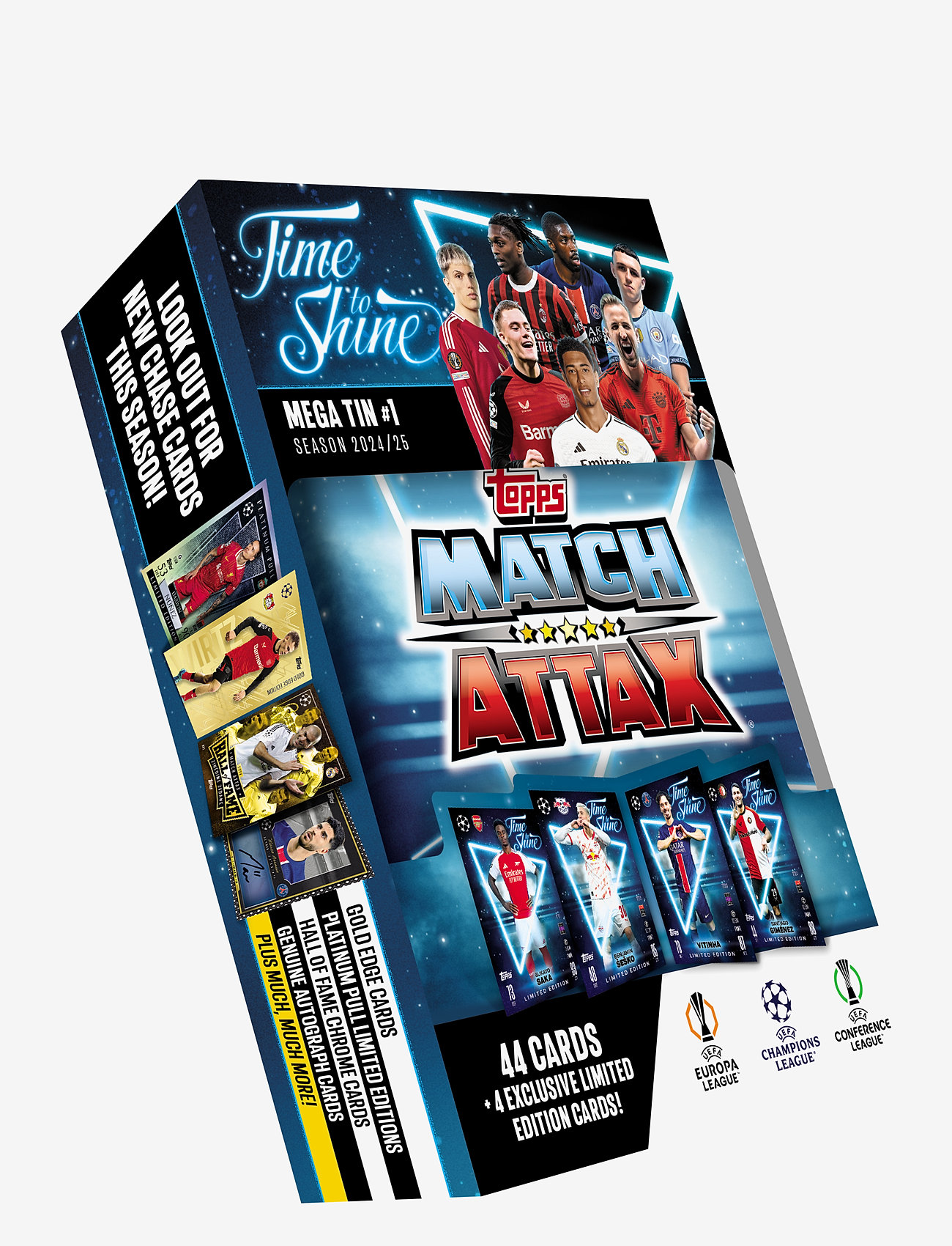 Topps Match Attax - TOPPS MATCH ATTAX CHAMPIONS LEAGUE MEGA TIN - assorted colors - 1
