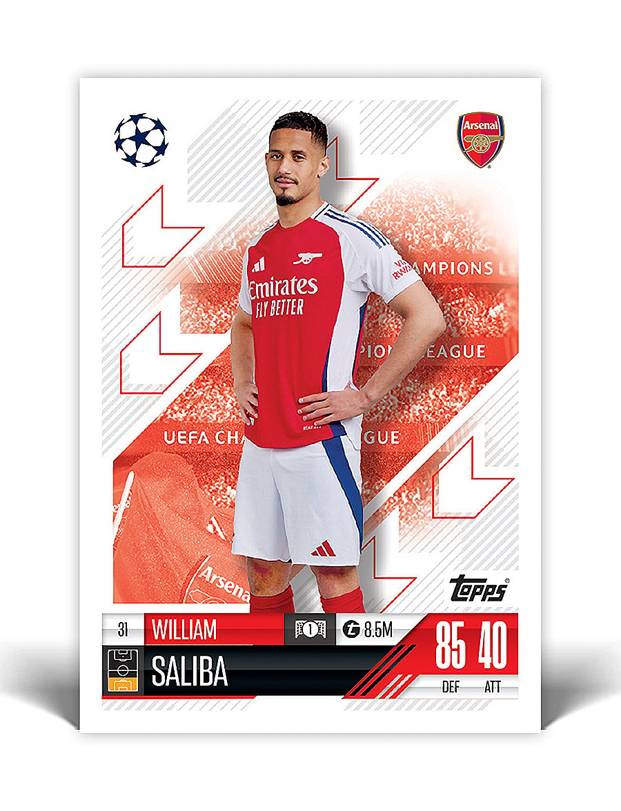 Topps Match Attax - TOPPS MATCH ATTAX CHAMPIONS LEAGUE MEGA TIN - assorted colors - 0