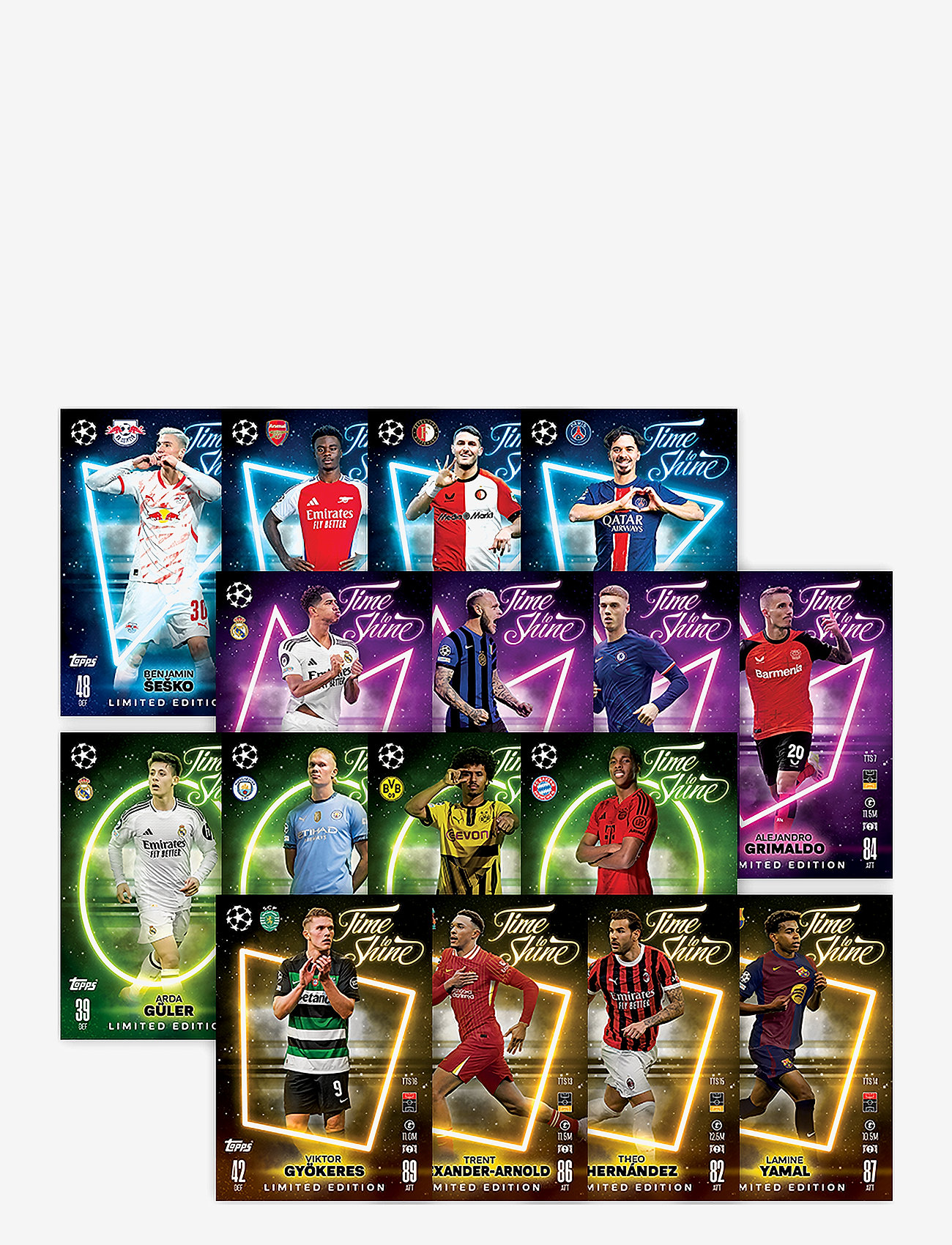 Topps Match Attax - TOPPS MATCH ATTAX CHAMPIONS LEAGUE MEGA TIN - assorted colors - 3