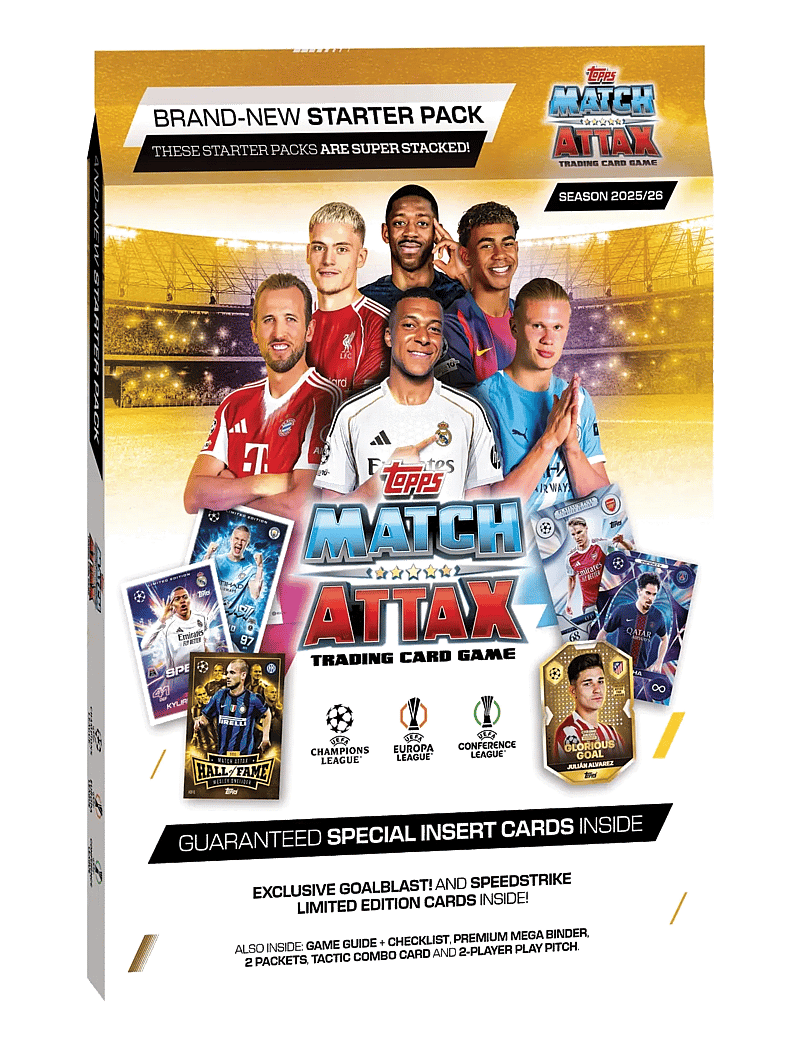 Topps Match Attax - TOPPS MATCH ATTAX CHAMPIONS LEAGUE STARTER PACK - samlekort - multi colour - 0