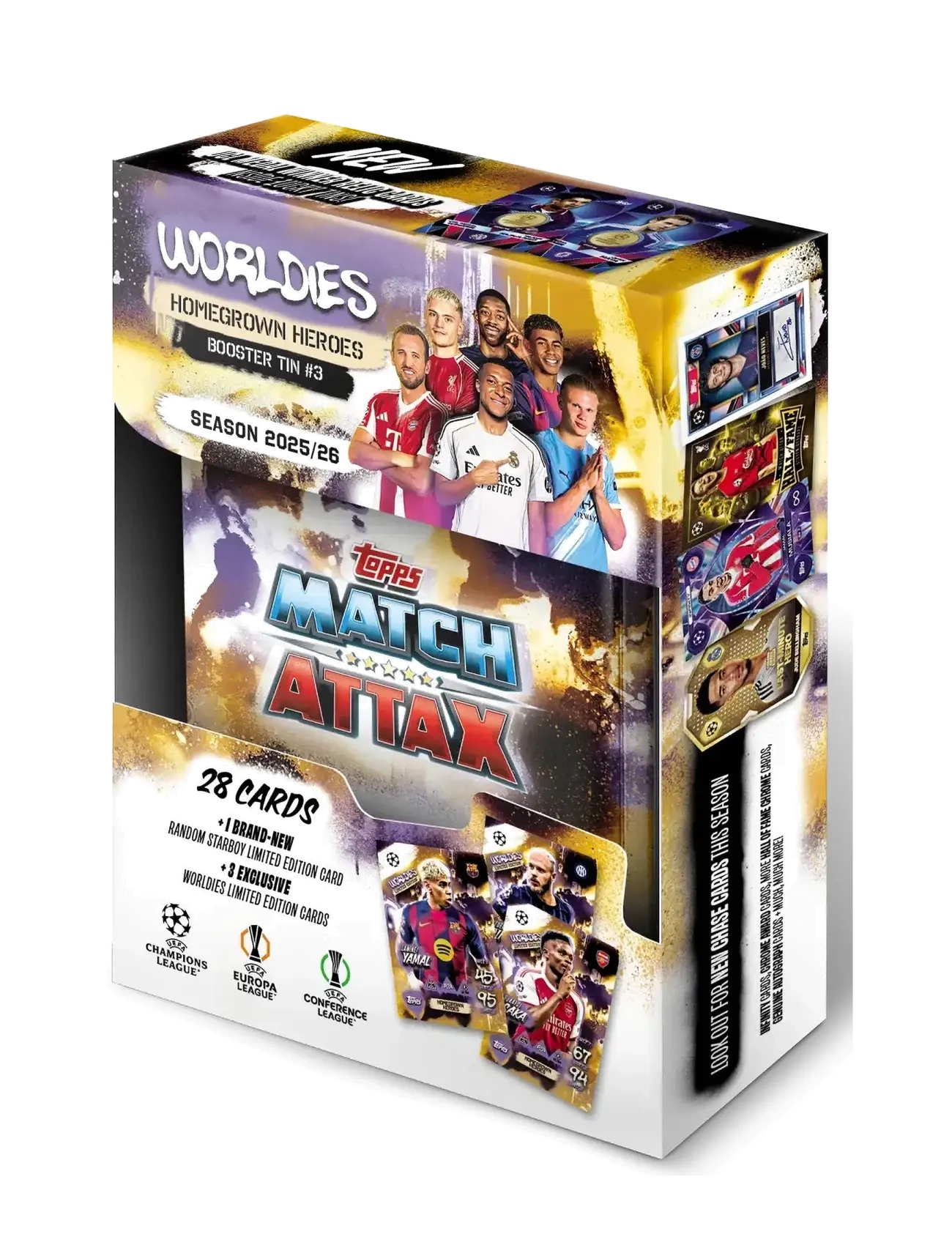 TOPPS Topps Match Attax Champions League Booster Tin Ass Patterned - One Size - Kinder