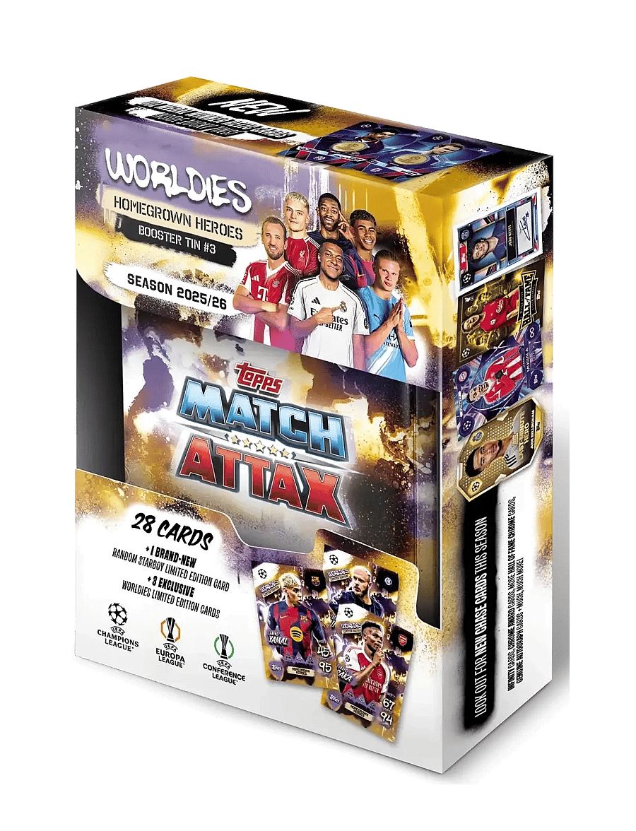 Topps - TOPPS MATCH ATTAX CHAMPIONS LEAGUE BOOSTER TIN ASS - samlekort - multi colour - 0