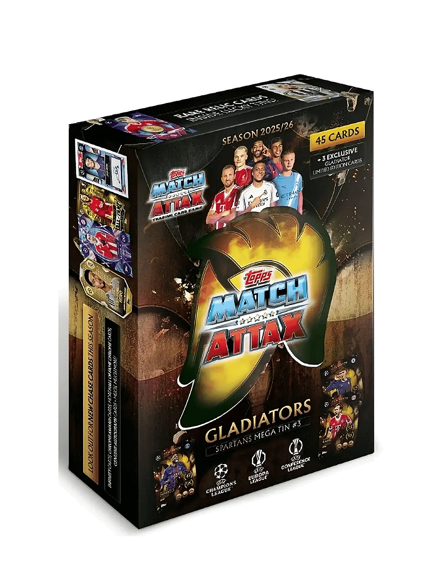 Topps - TOPPS MATCH ATTAX CHAMPIONS LEAGUE MEGA TIN ASS - samlekort - multi colour - 0