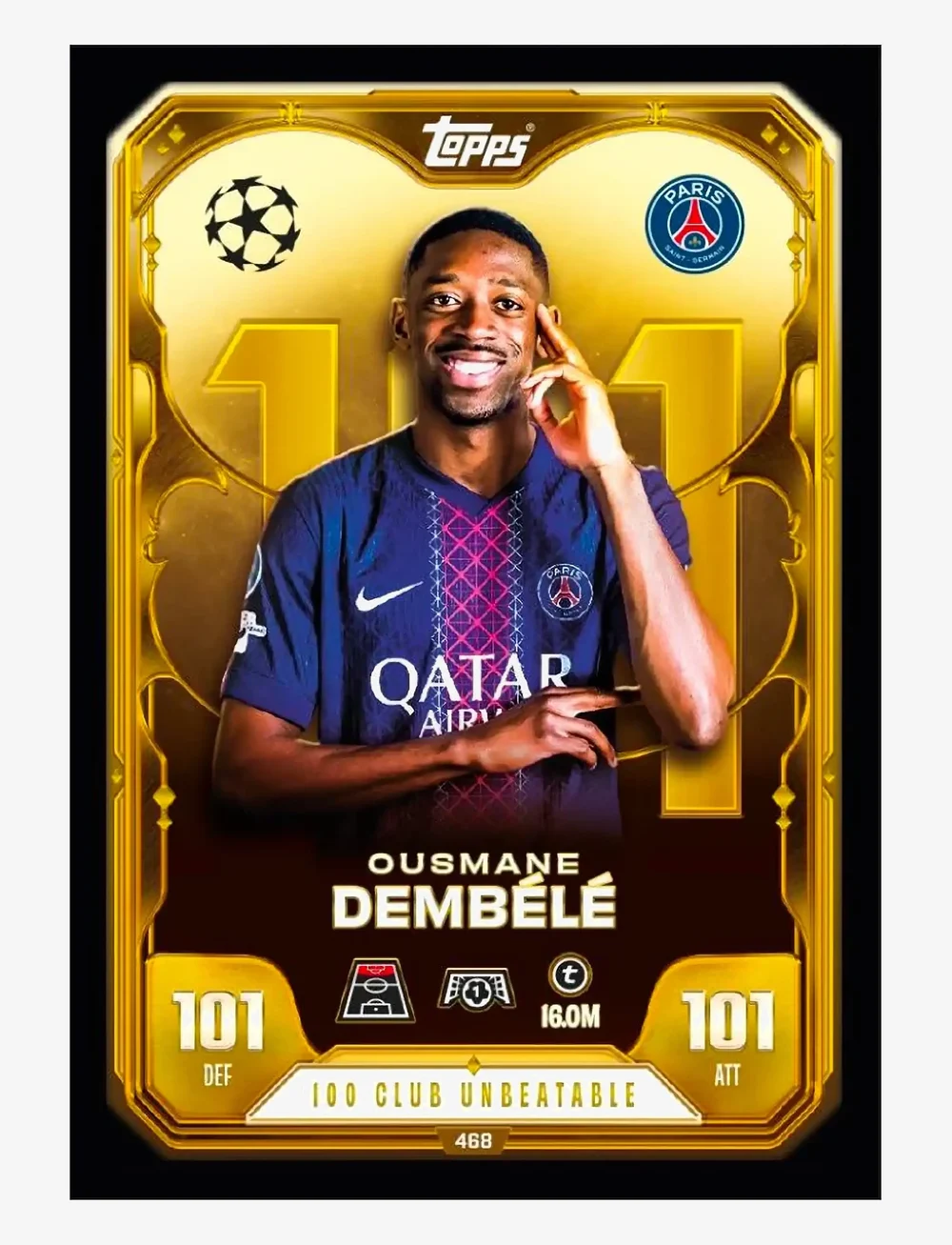 Topps Match Attax - TOPPS MATCH ATTAX CHAMPIONS LEAGUE MEGA TIN ASS - sammelkarten - multi colour - 2