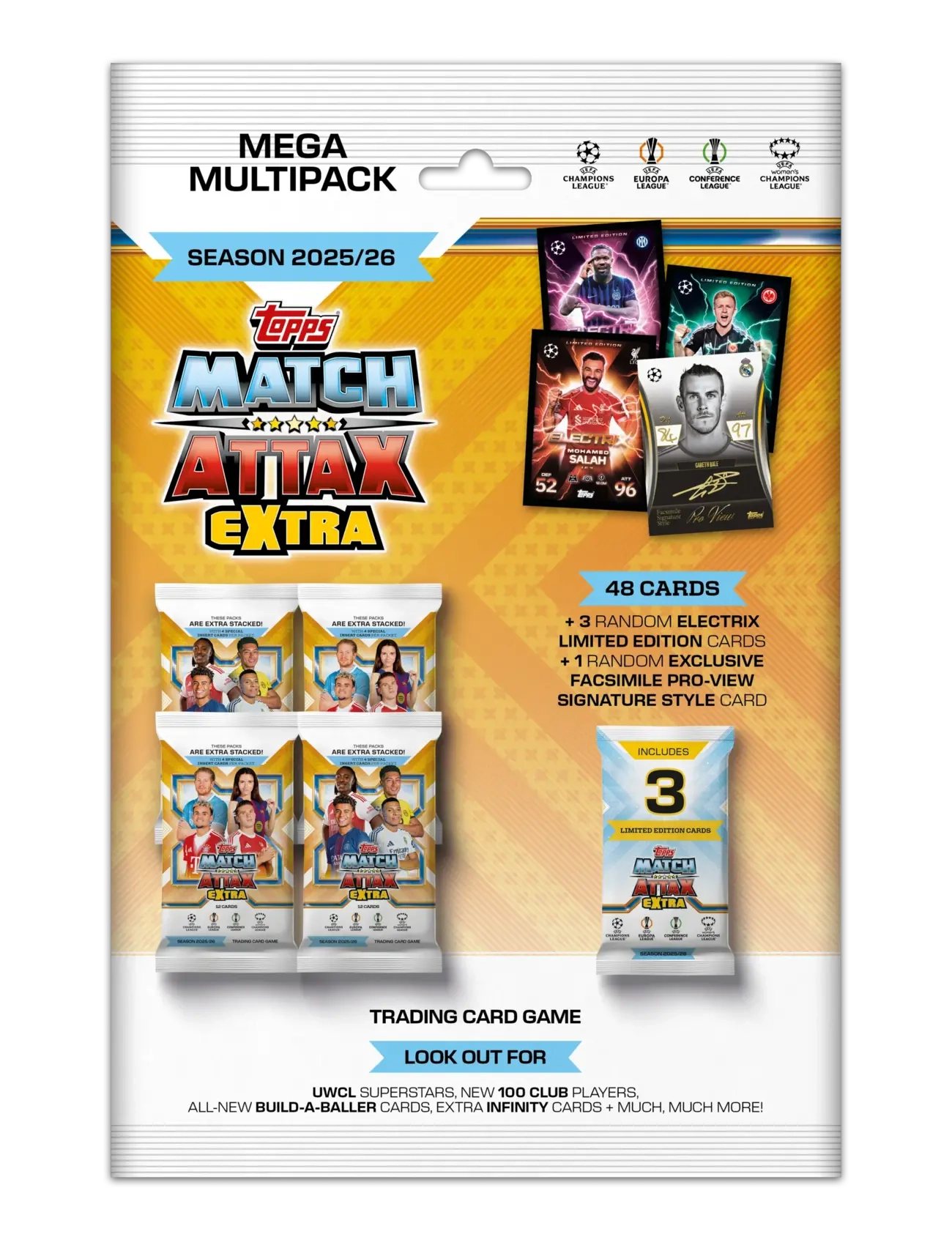 Topps Match Attax Champions League Ex Mega Multi, One Size, Spielzeug, Orange - Trading Cards, Kinder
