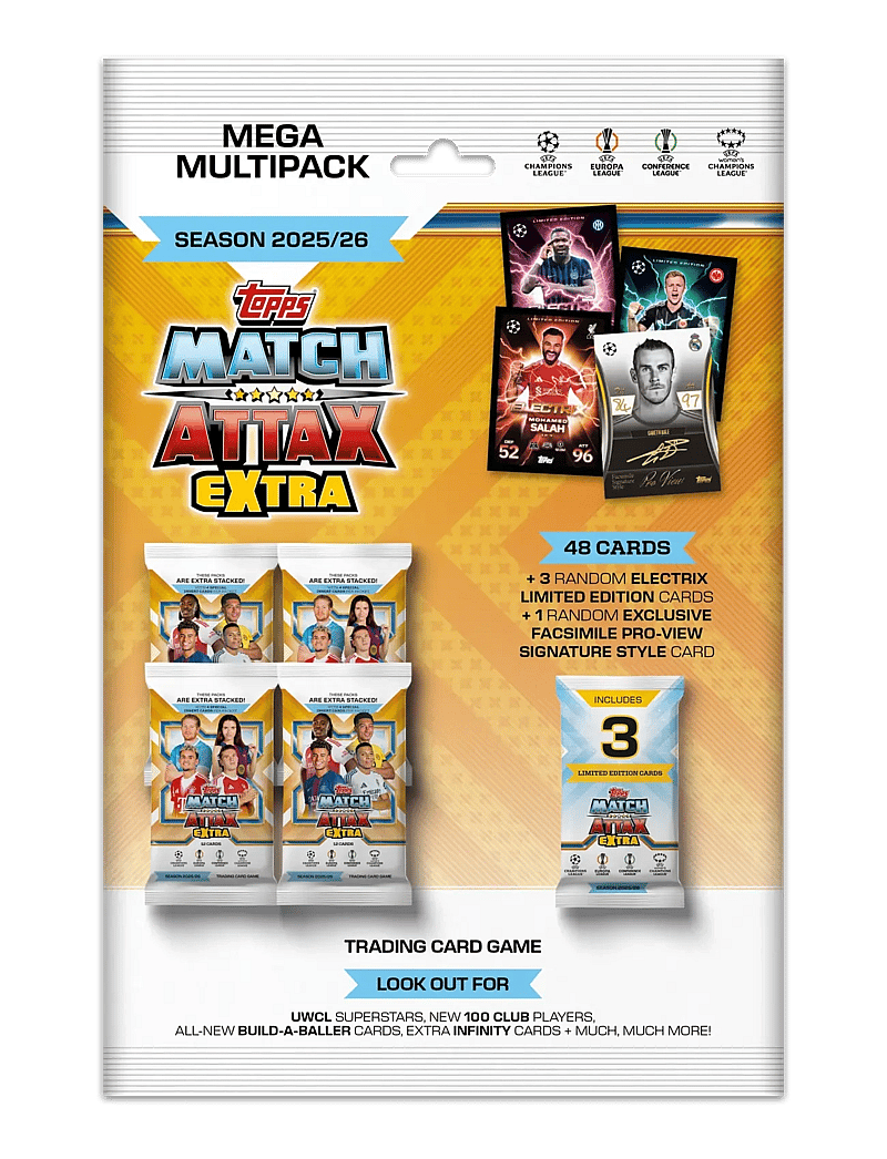 Topps Match Attax - TOPPS MATCH ATTAX CHAMPIONS LEAGUE EX MEGA MULTI - trading cards - multi colour - 0