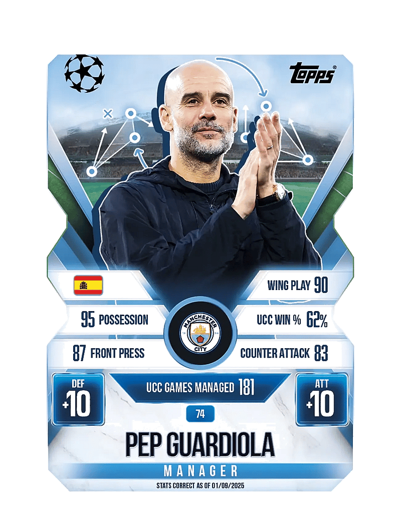Topps Match Attax - TOPPS MATCH ATTAX CHAMPIONS LEAGUE EX MEGA MULTI - trading cards - multi colour - 3