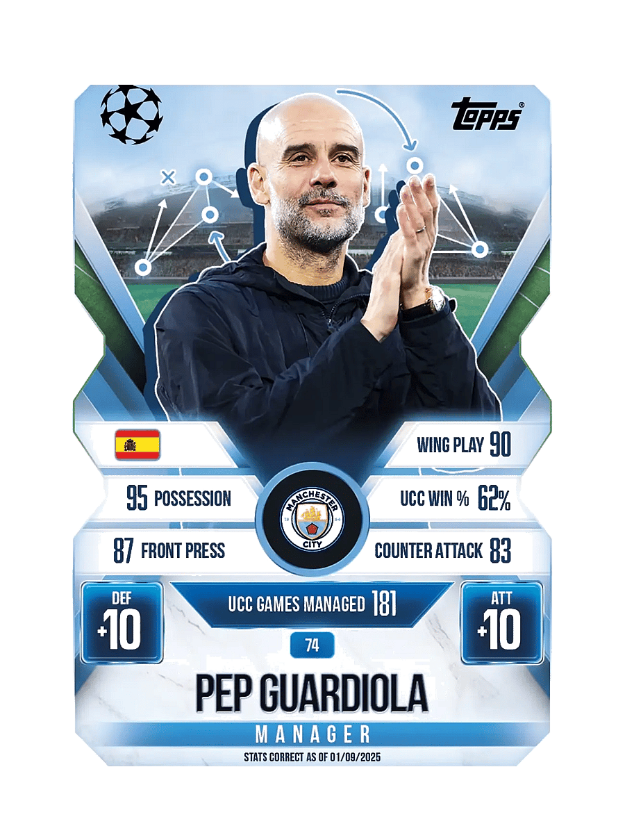 Topps - TOPPS MATCH ATTAX CHAMPIONS LEAGUE EX MEGA MULTI - sammelkarten - multi colour - 3