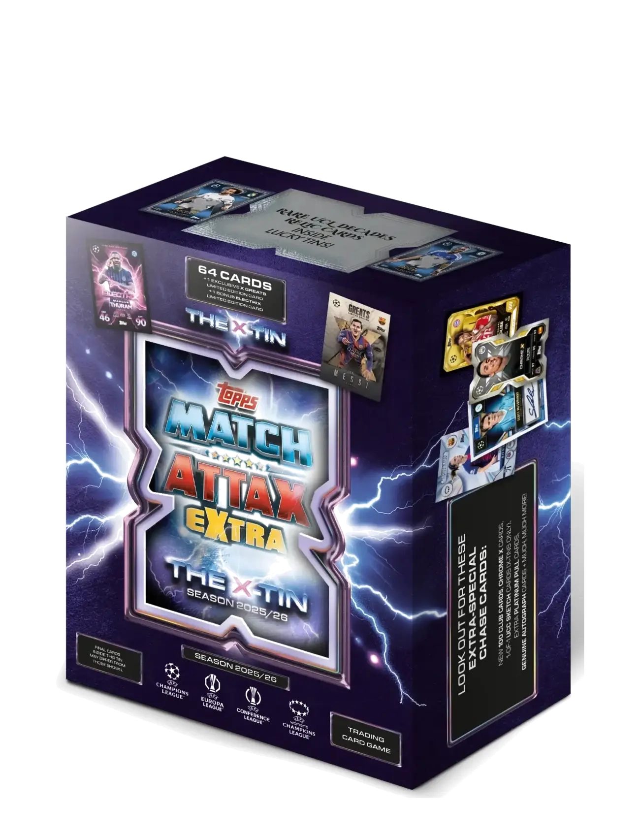 Topps Match Attax Champions League Ex X-Tin, One Size, Spielzeug, Blau - Trading Cards, Kinder