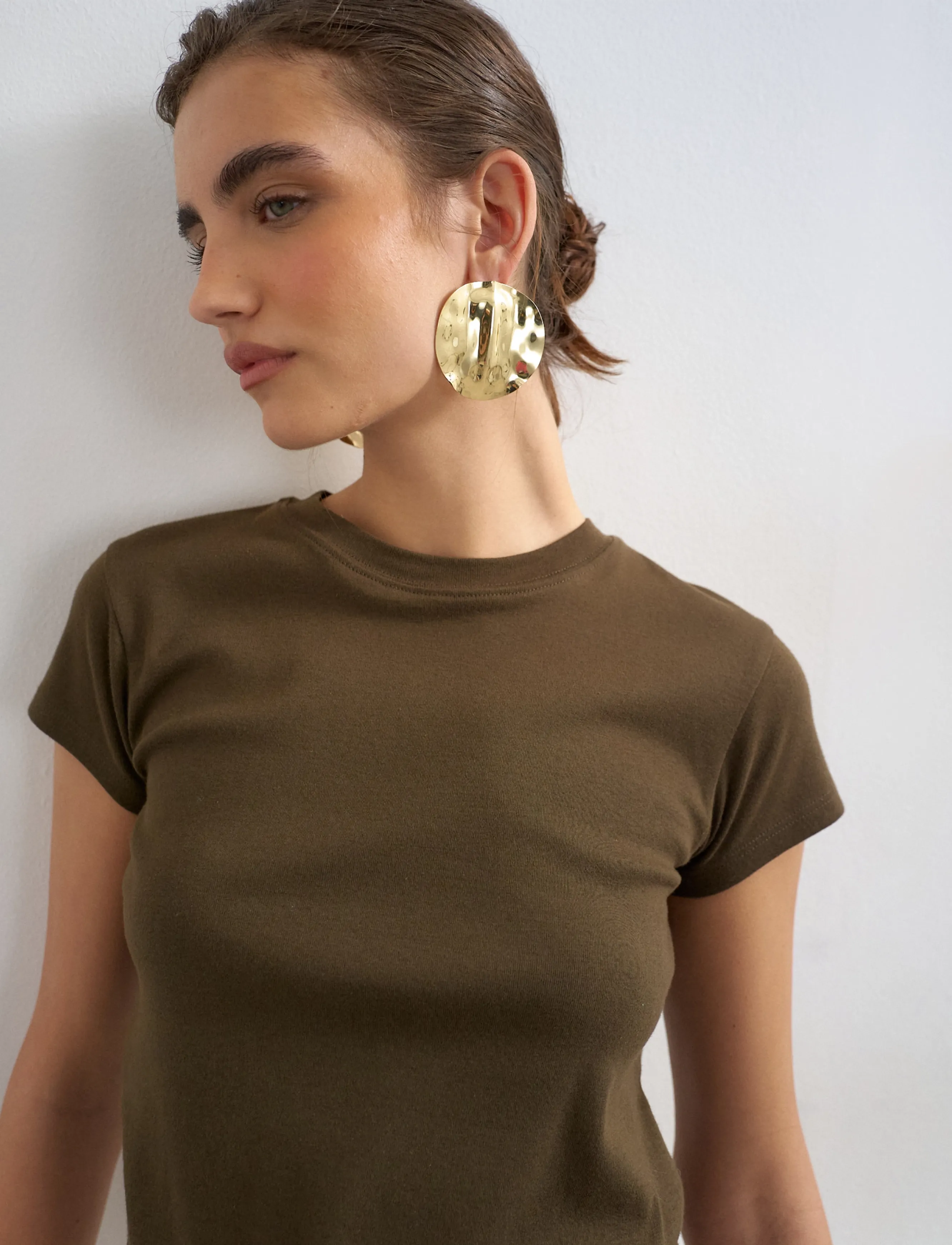 Topshop - TSEVERYDAY SS TOP JRS NOOS - t-shirts - deep mahogany - 4