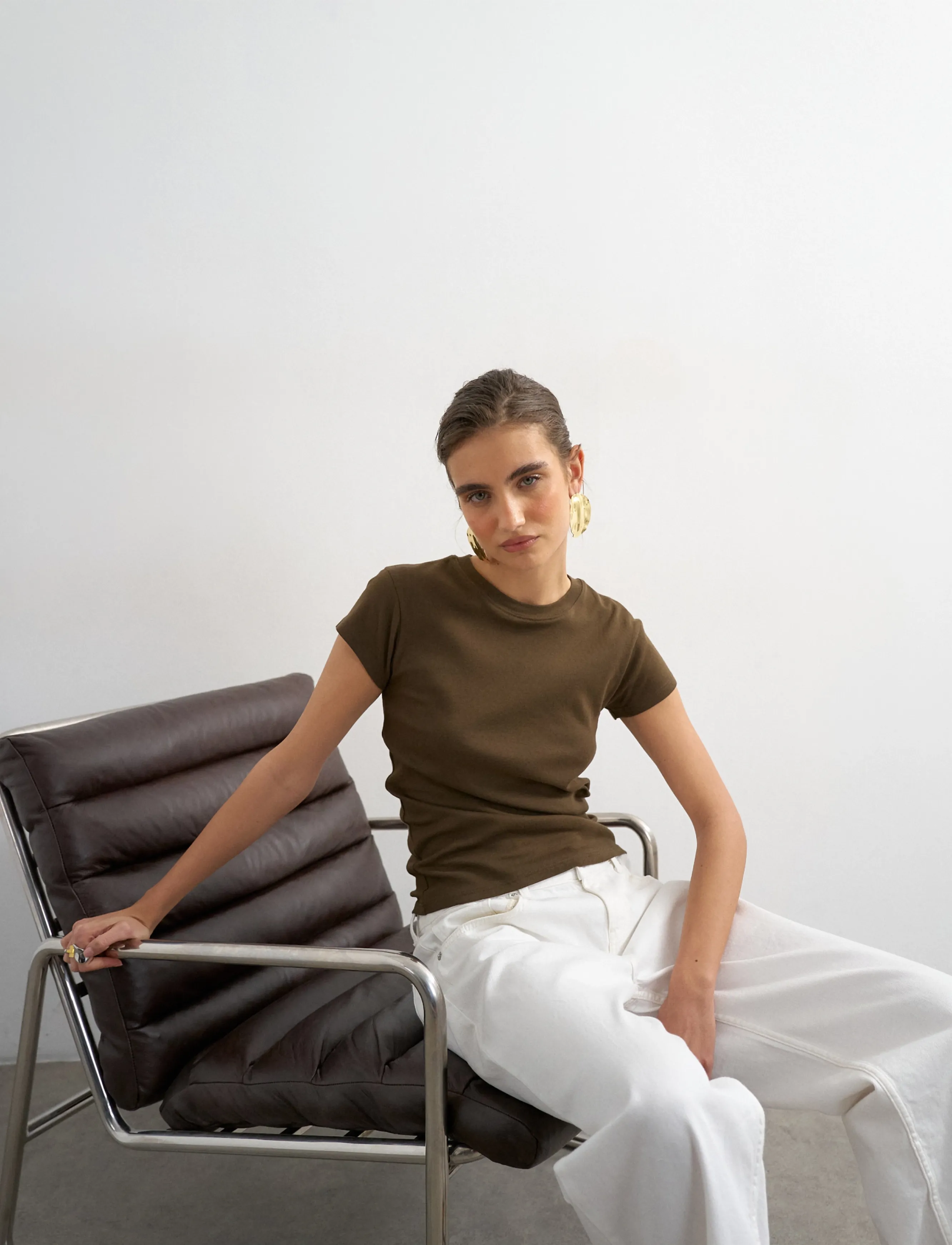 Topshop - TSEVERYDAY SS TOP JRS NOOS - t-shirts - deep mahogany - 5
