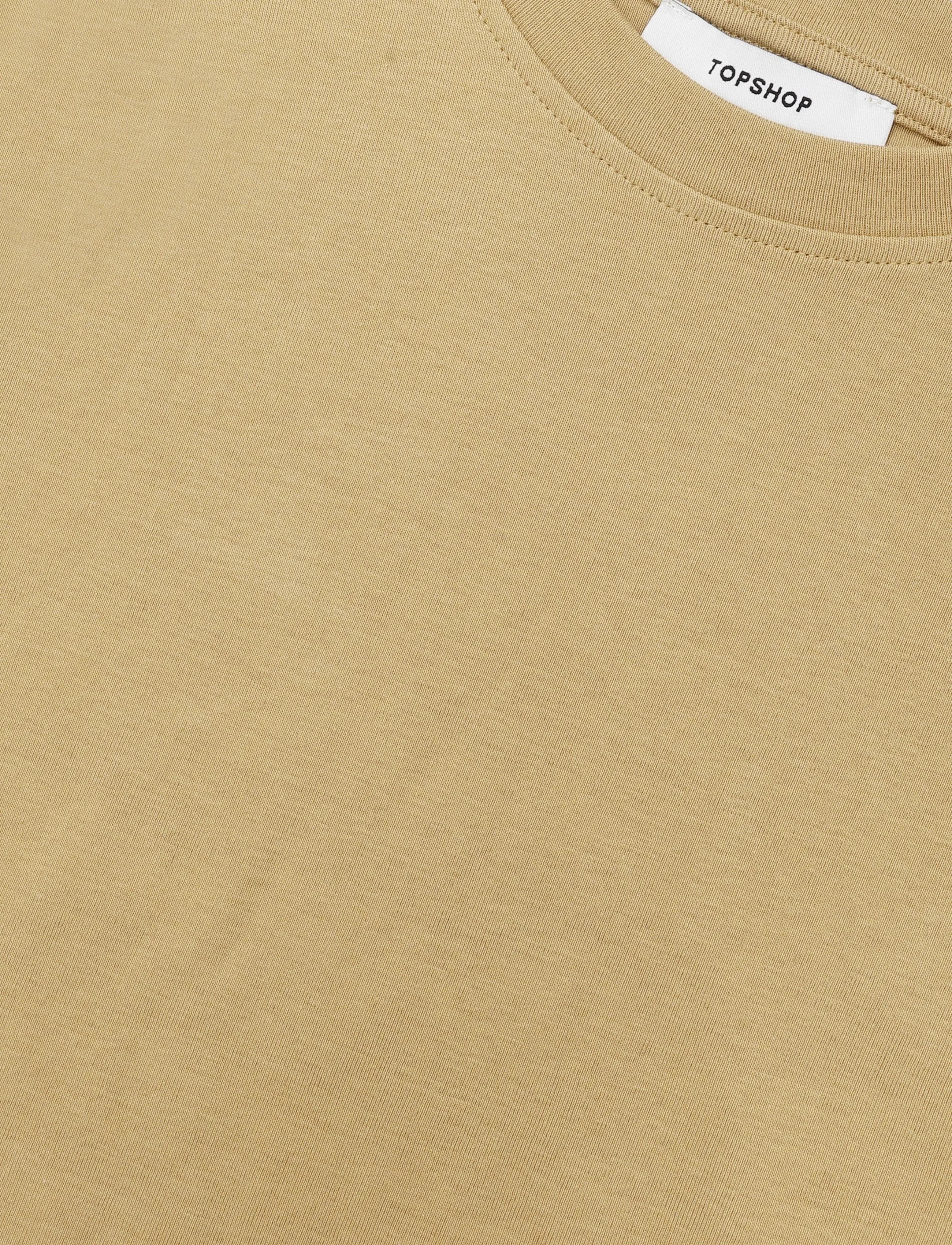 Topshop - TSEVERYDAY SS TOP JRS NOOS - t-shirts - khaki - 5