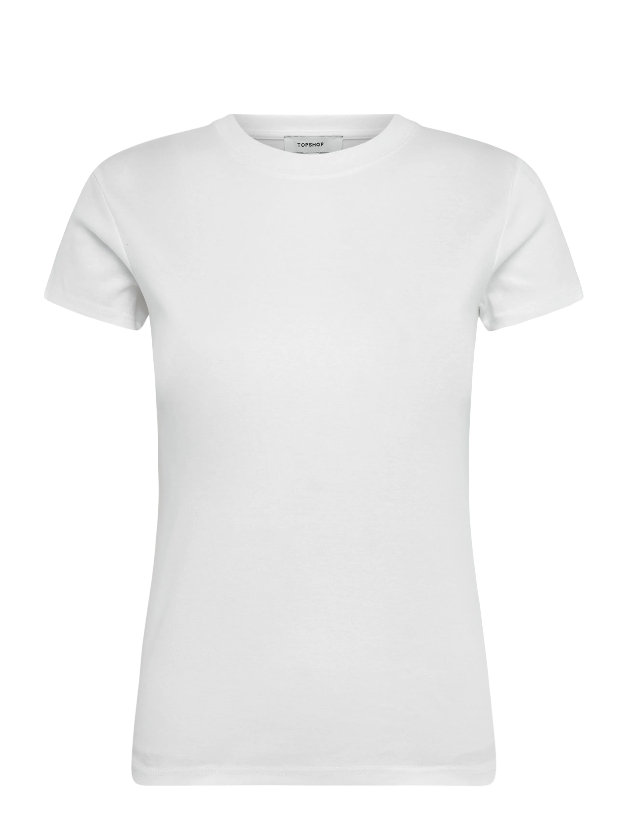 TOPSHOP Tseveryday Ss Oberteil Jrs Noos Weiß - XS - Damen