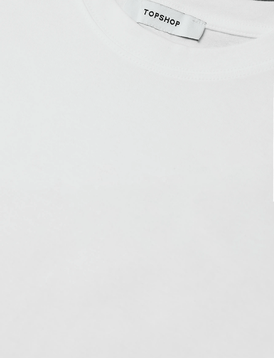 Topshop - TSEVERYDAY SS TOP JRS NOOS - t-shirts - snow white - 2