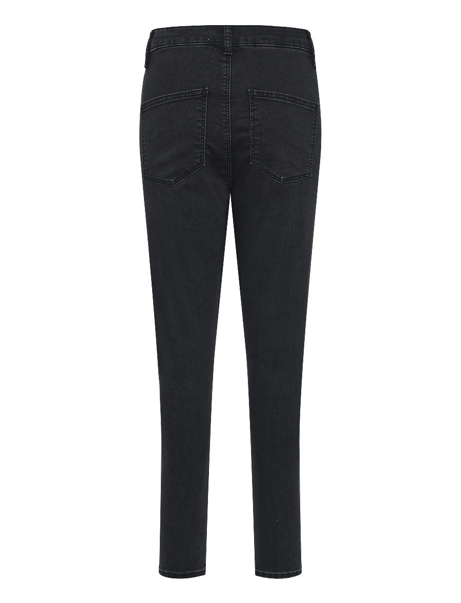 Topshop - TSJONI HR SKINNY DNM JEANS BLW NOOS - skinny jeans - black denim - 1