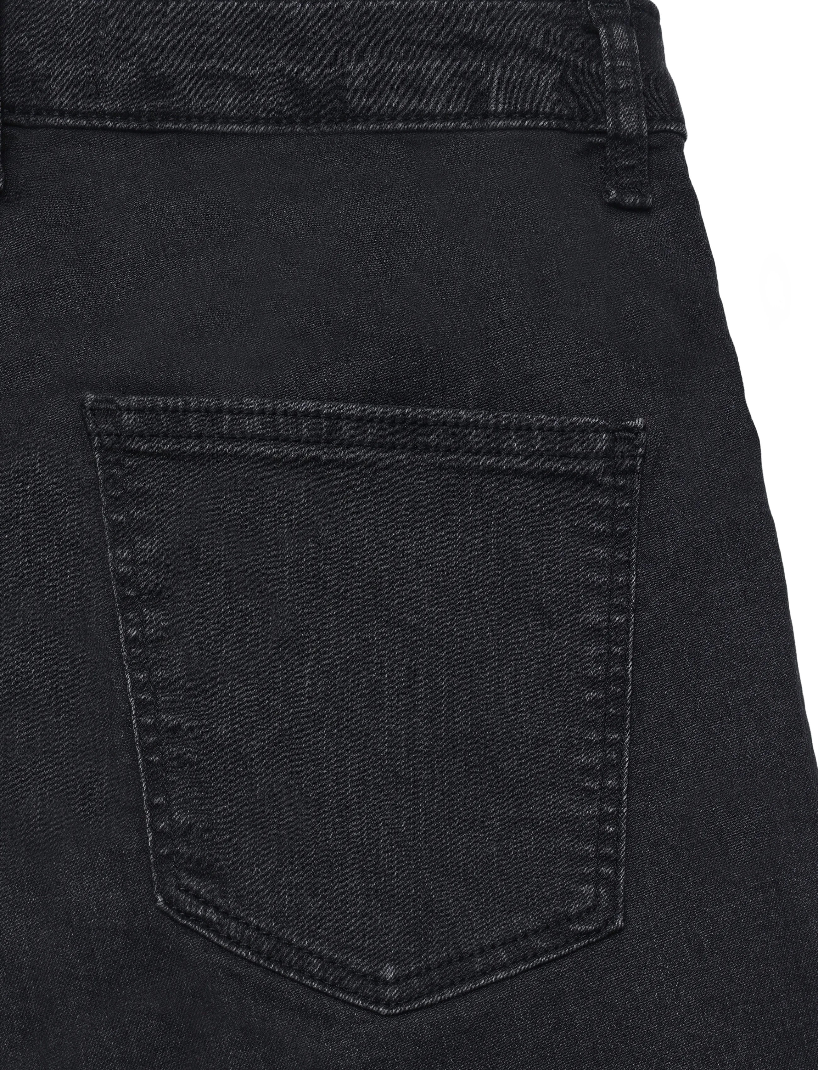 Topshop - TSJONI HR SKINNY DNM JEANS BLW NOOS - skinny jeans - black denim - 4