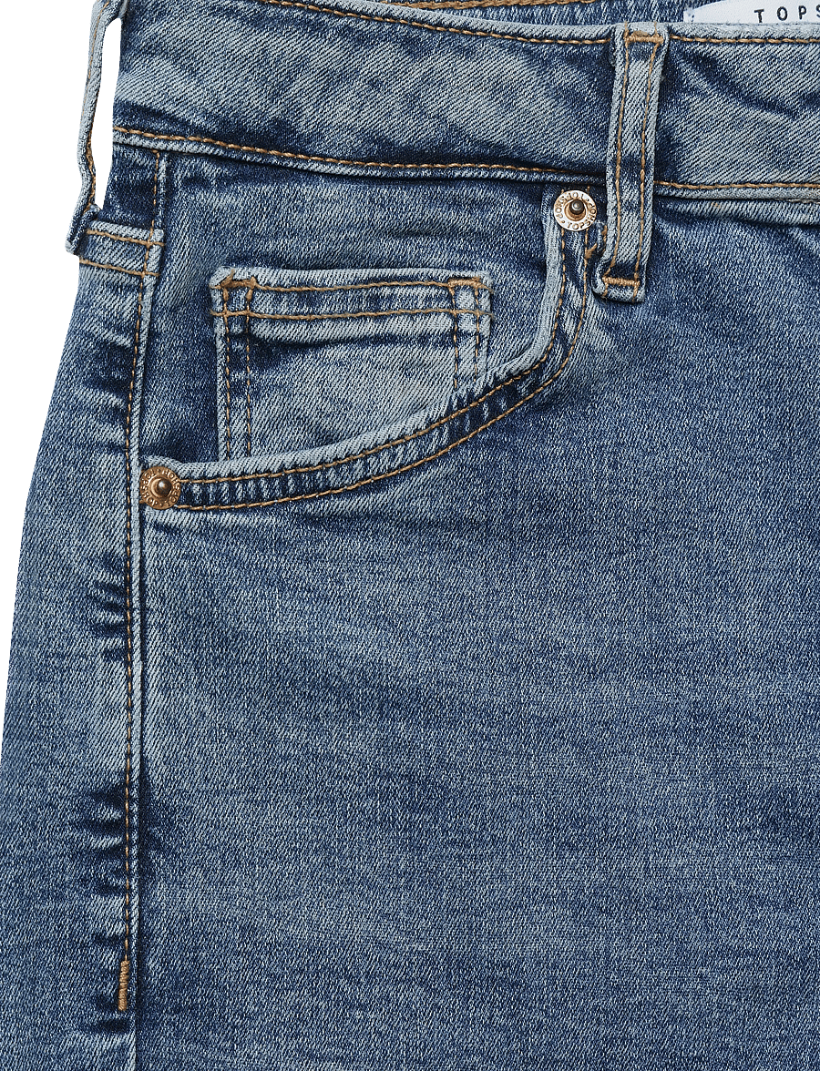 Topshop - TSJAMIE HR SLIM DNM JEANS MB NOOS - slim-fit-jeans - medium blue denim - 2